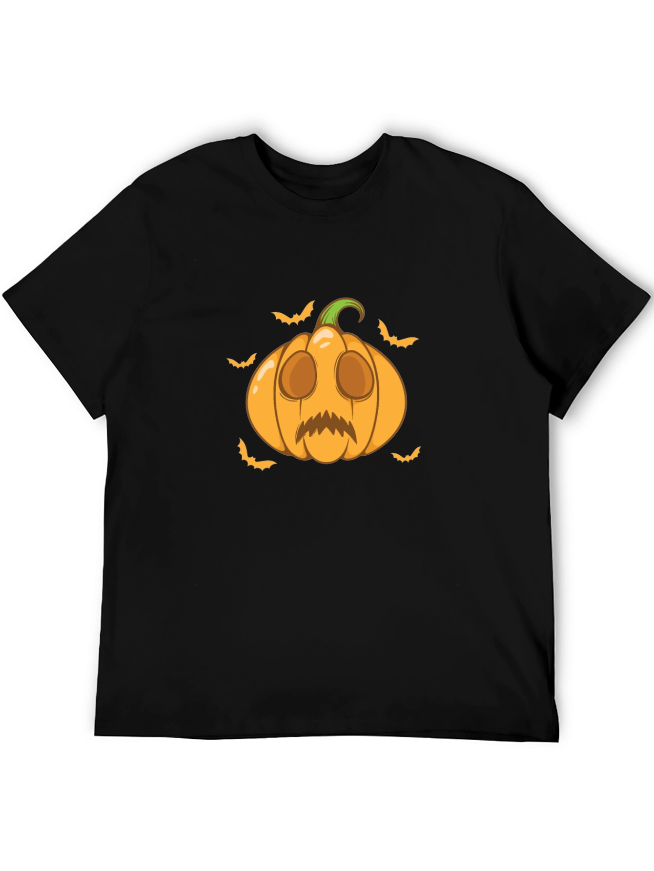 Halloween Pumpkin Graphic Tee - Spooky Season Shirt
