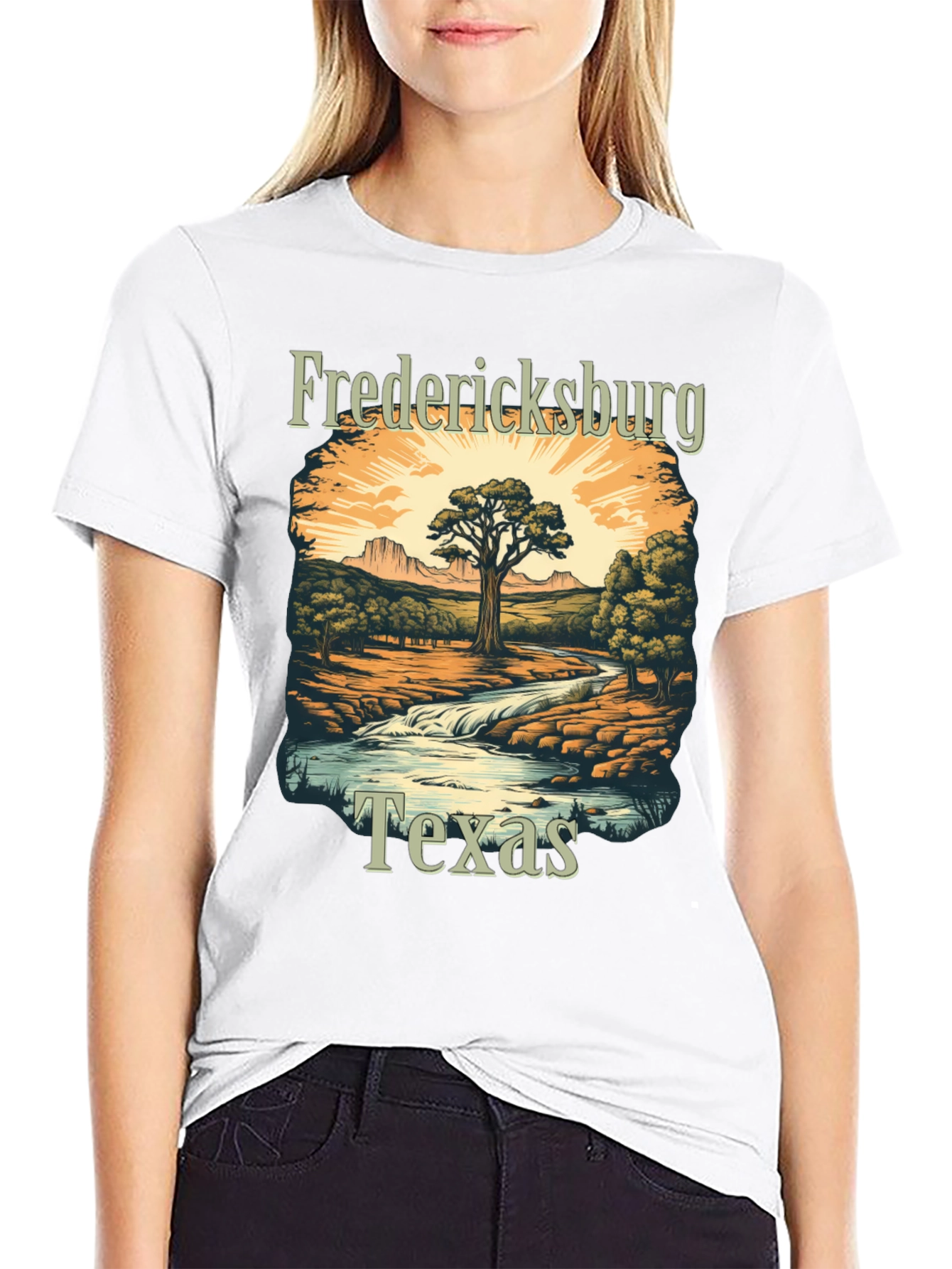 Fredericksburg Texas Graphic Tee