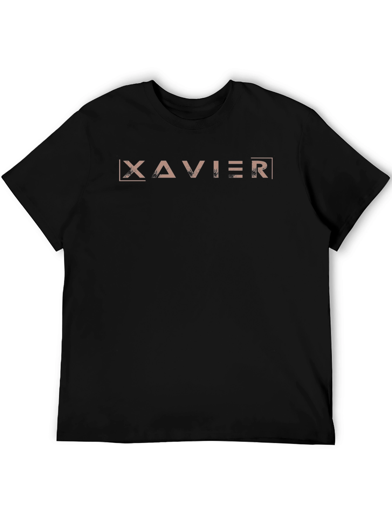 Xavier Graphic Black T-Shirt