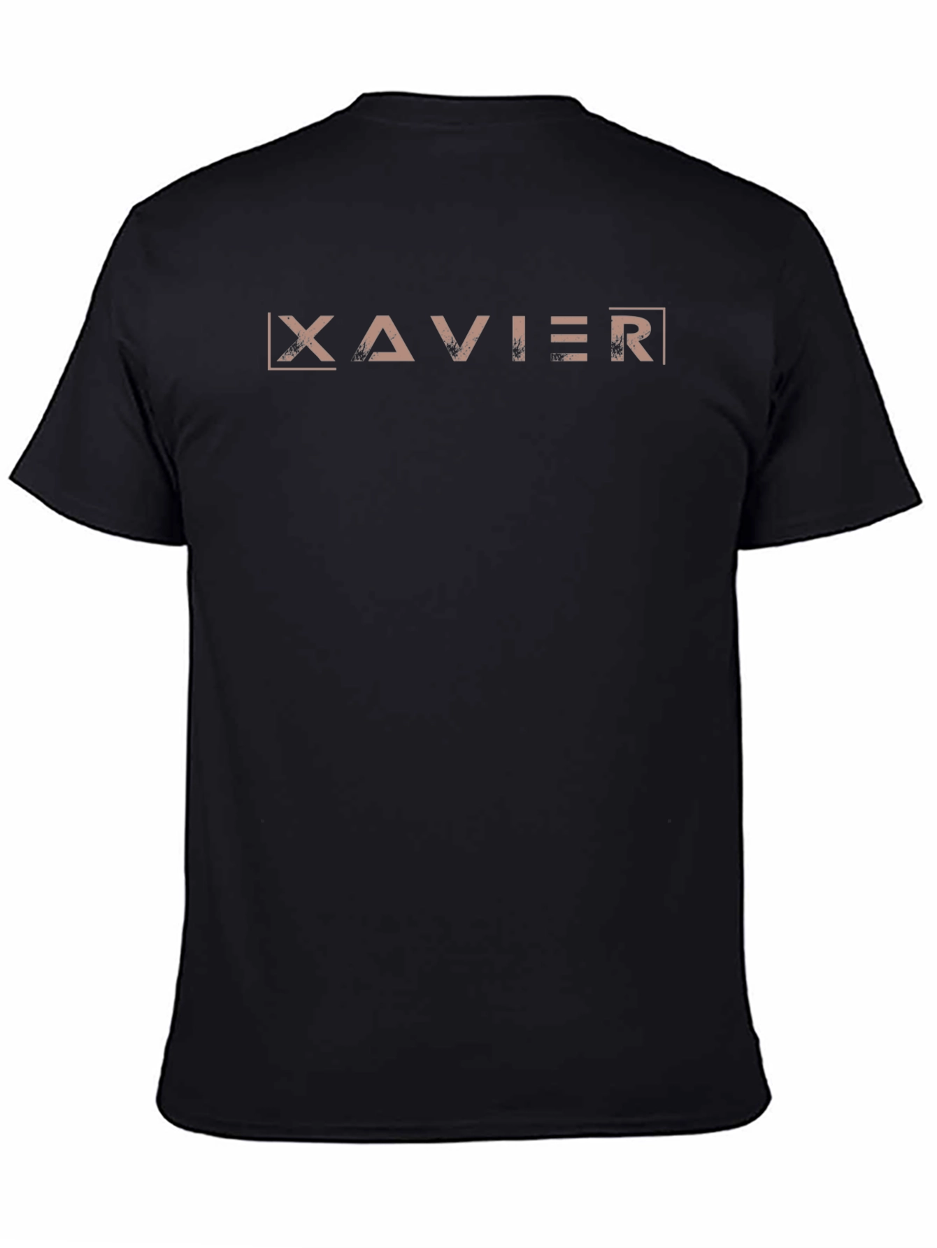 Xavier Graphic Black T-Shirt