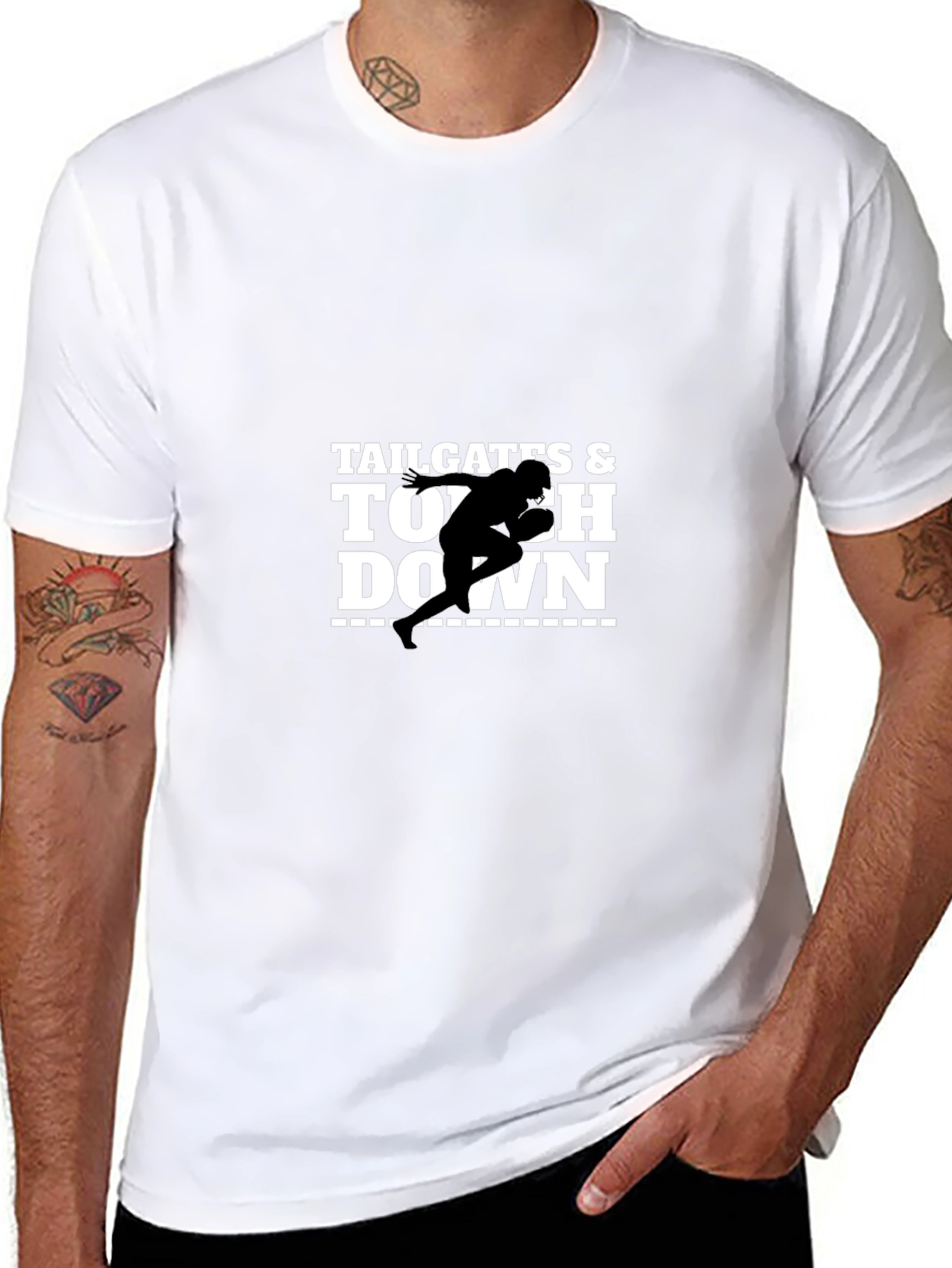 Tailgates & Touchdown Graphic Tee