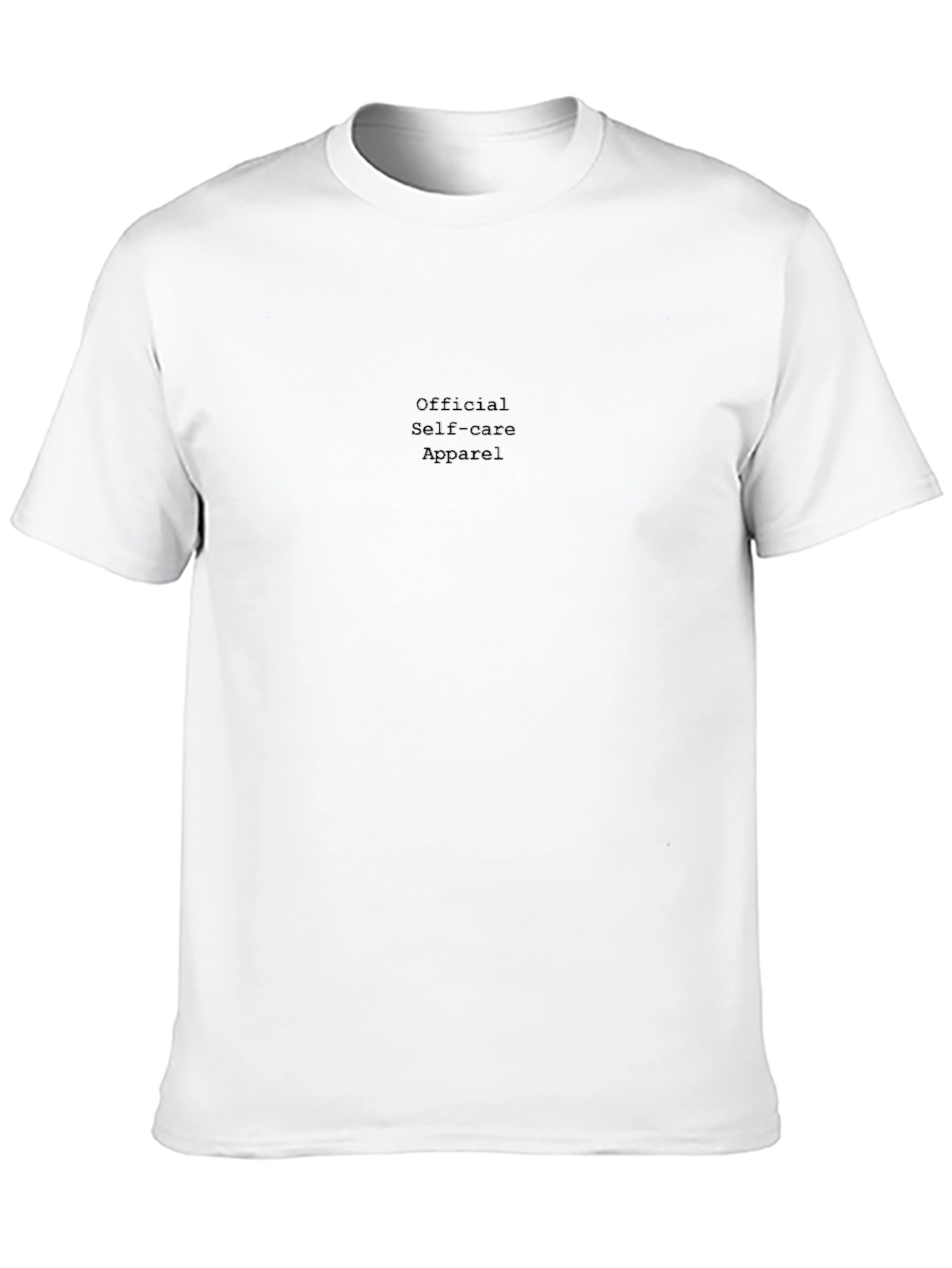 Official Self-Care Apparel Black Tee