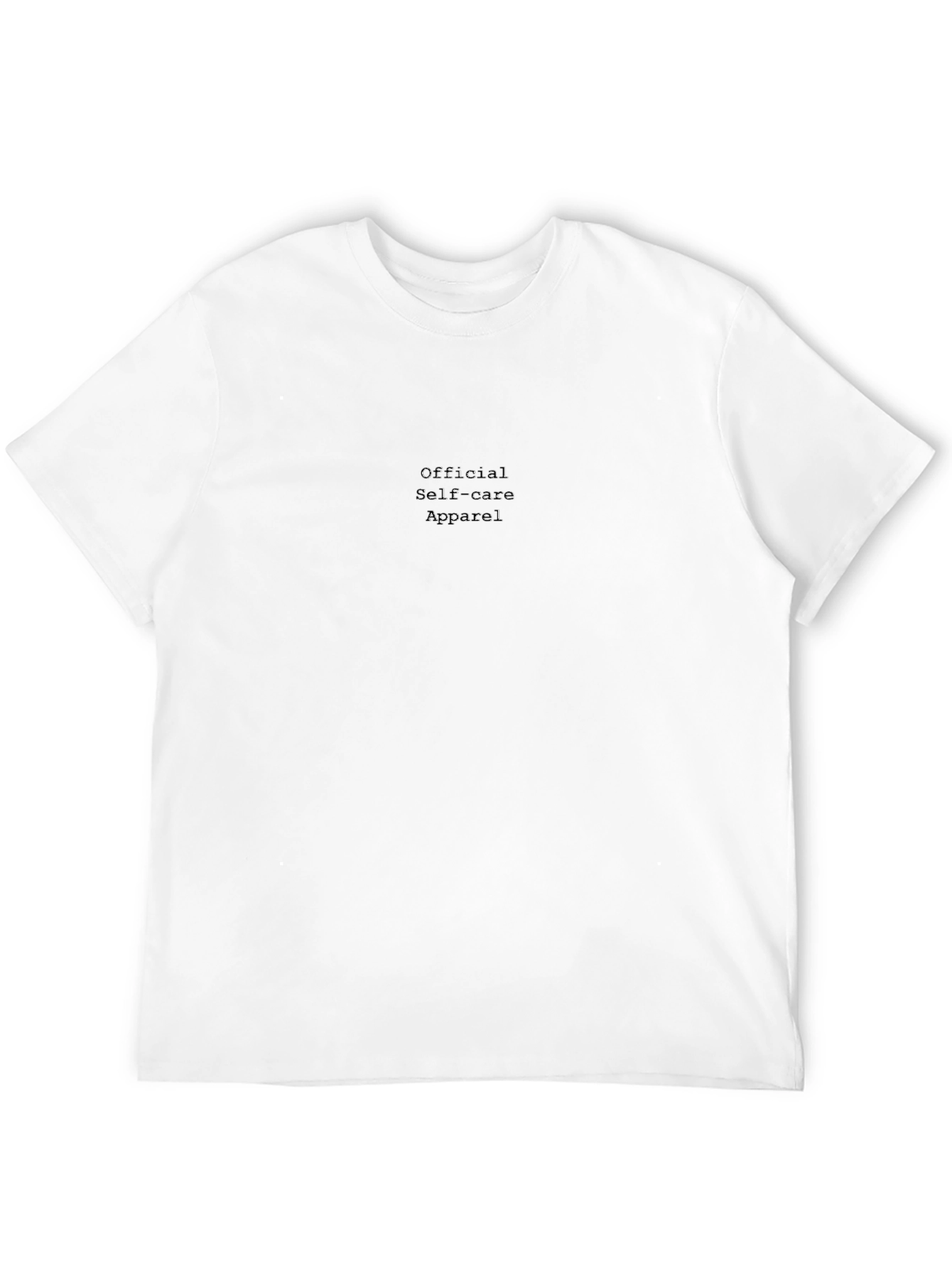 Official Self-Care Apparel Black Tee
