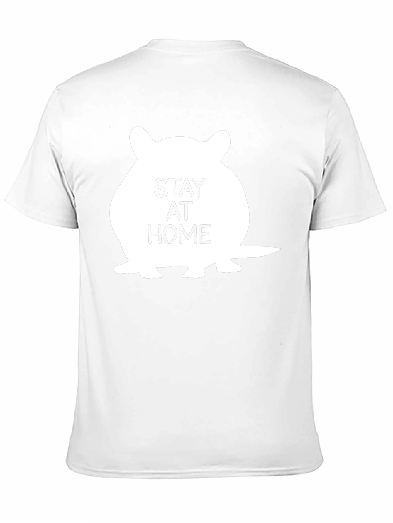 Stay Home Chinchilla Tee - Cozy Comfort