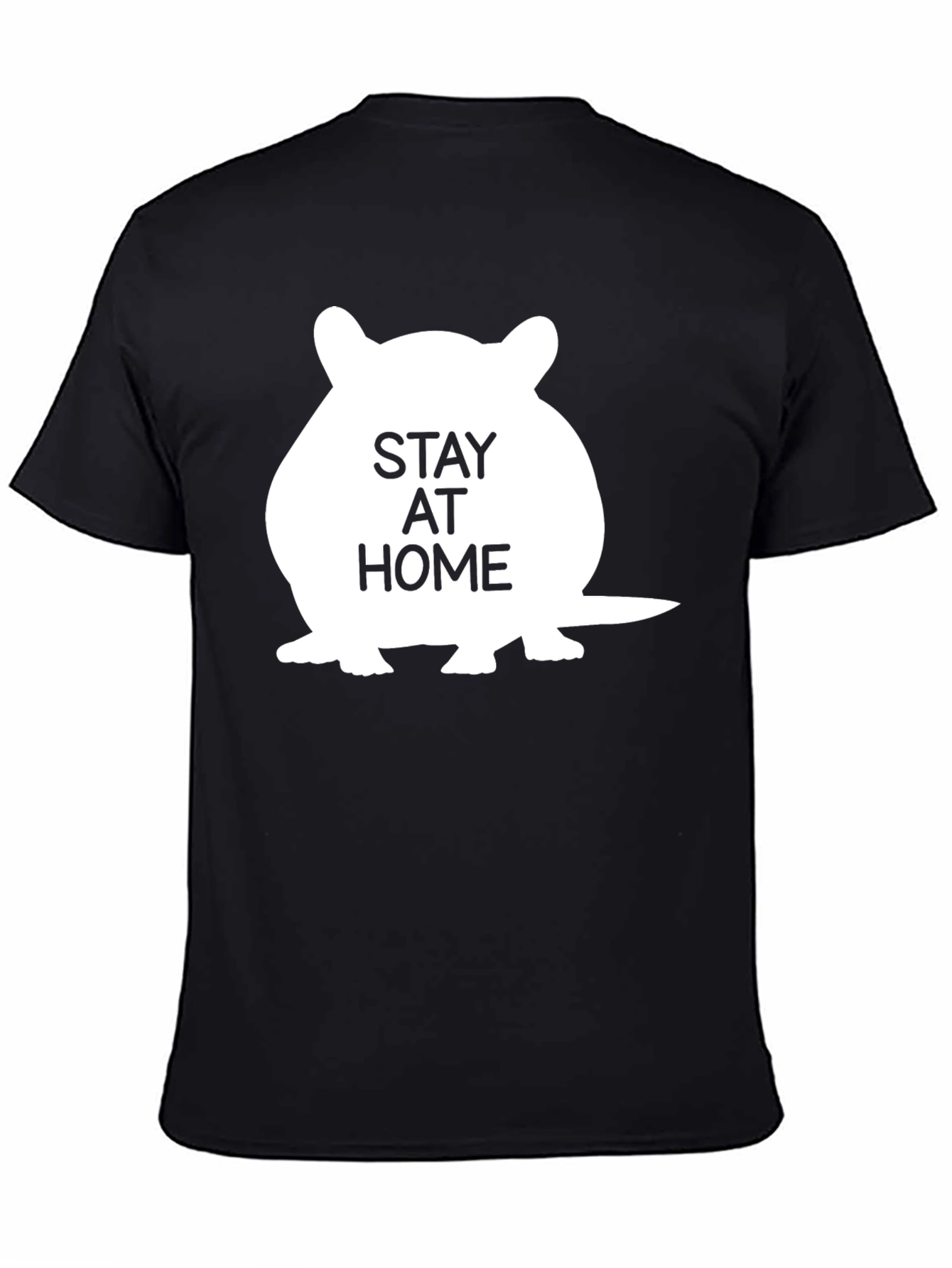 Stay Home Chinchilla Tee - Cozy Comfort