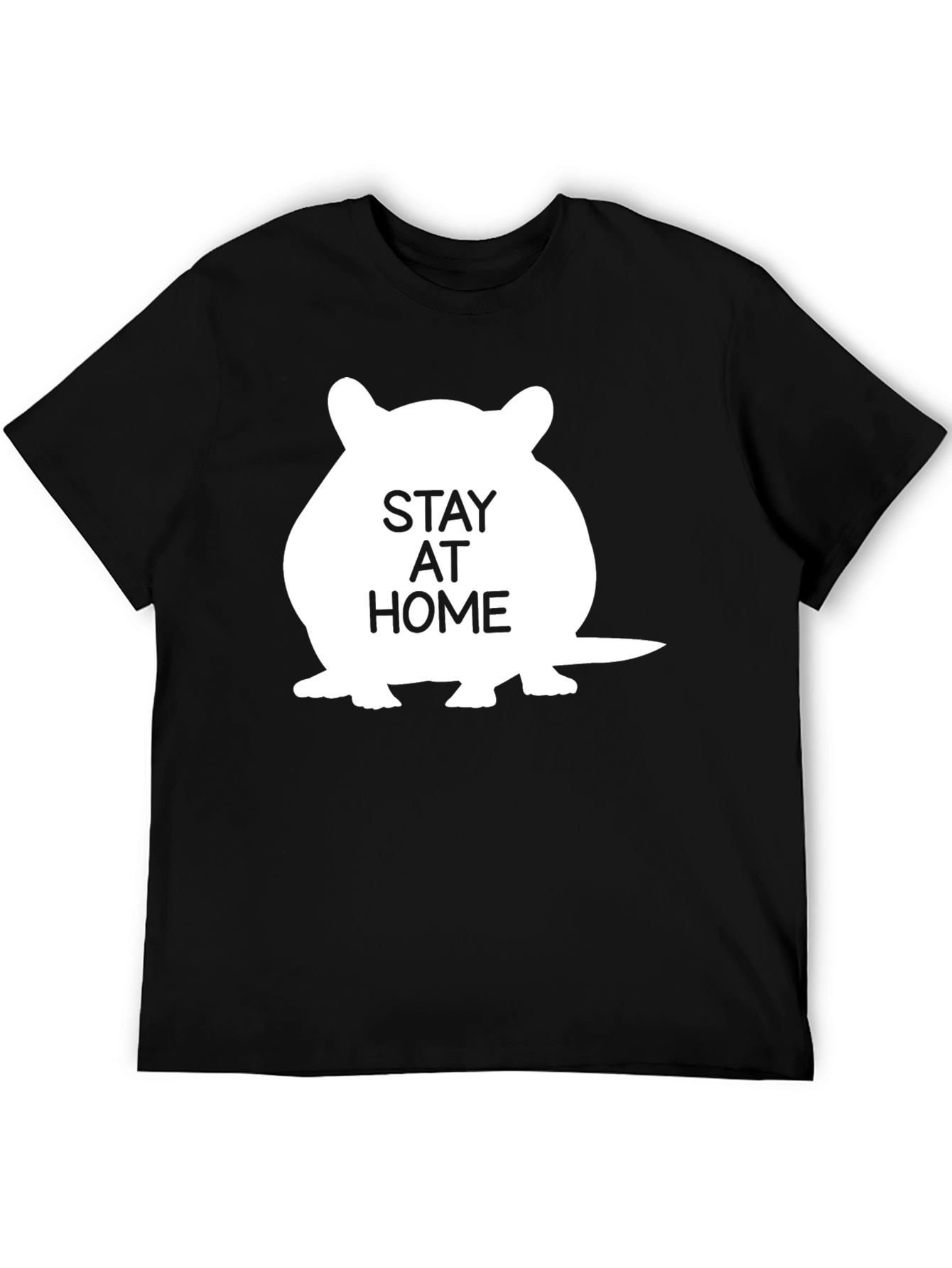Stay Home Chinchilla Tee - Cozy Comfort