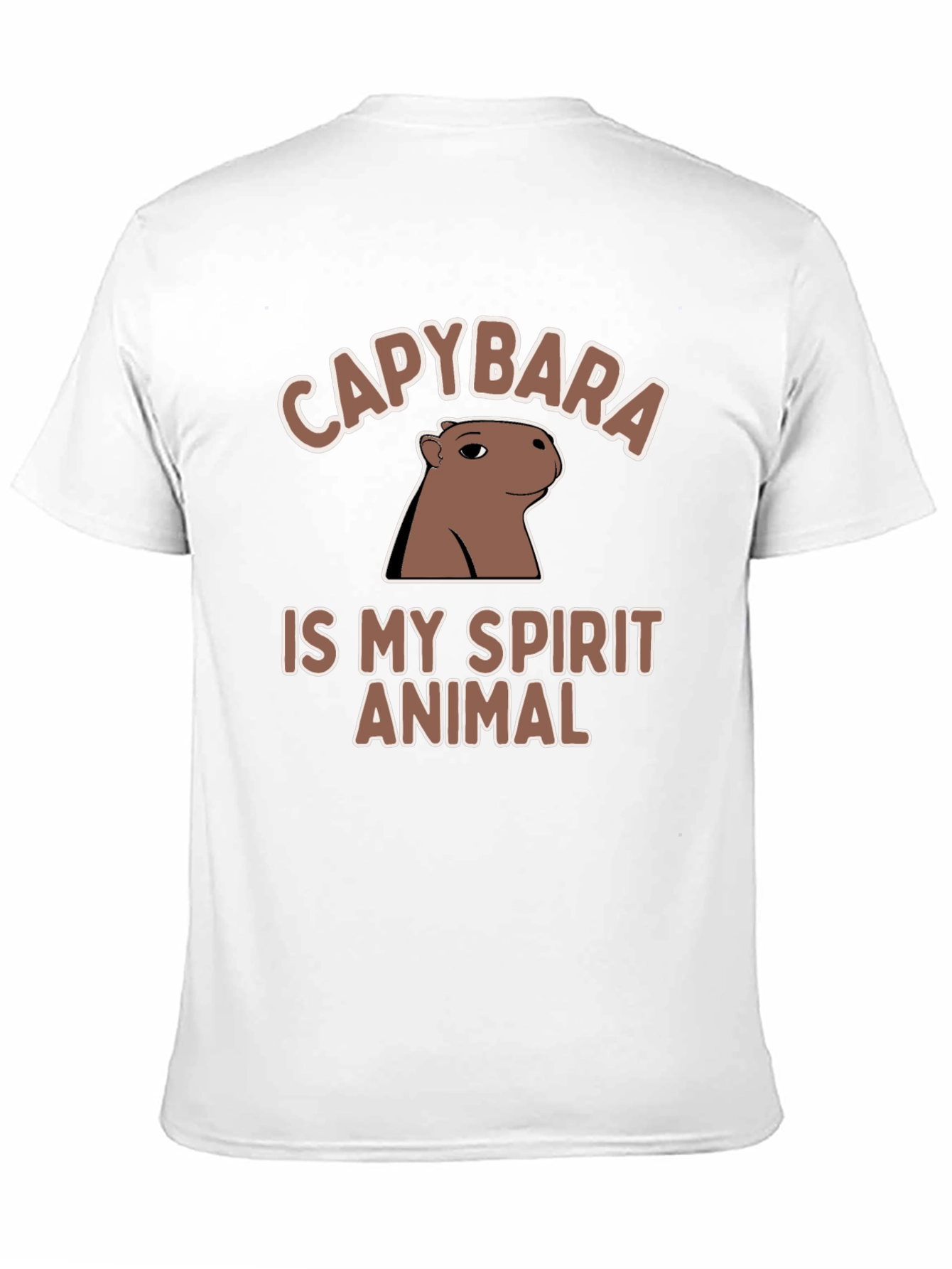 Capybara Spirit Animal T-Shirt - Unique Graphic Tee
