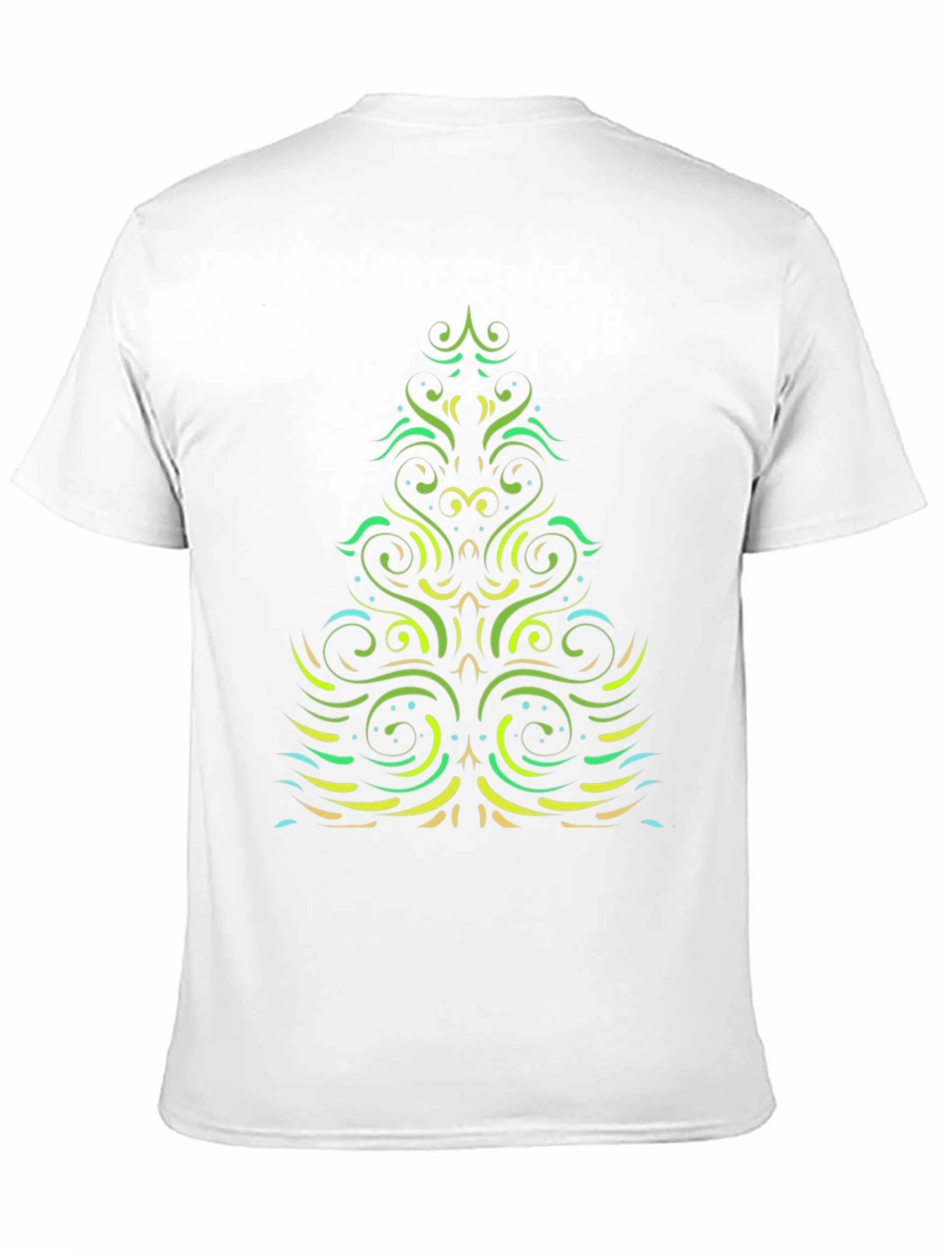 Festive Christmas Tree Graphic T-Shirt