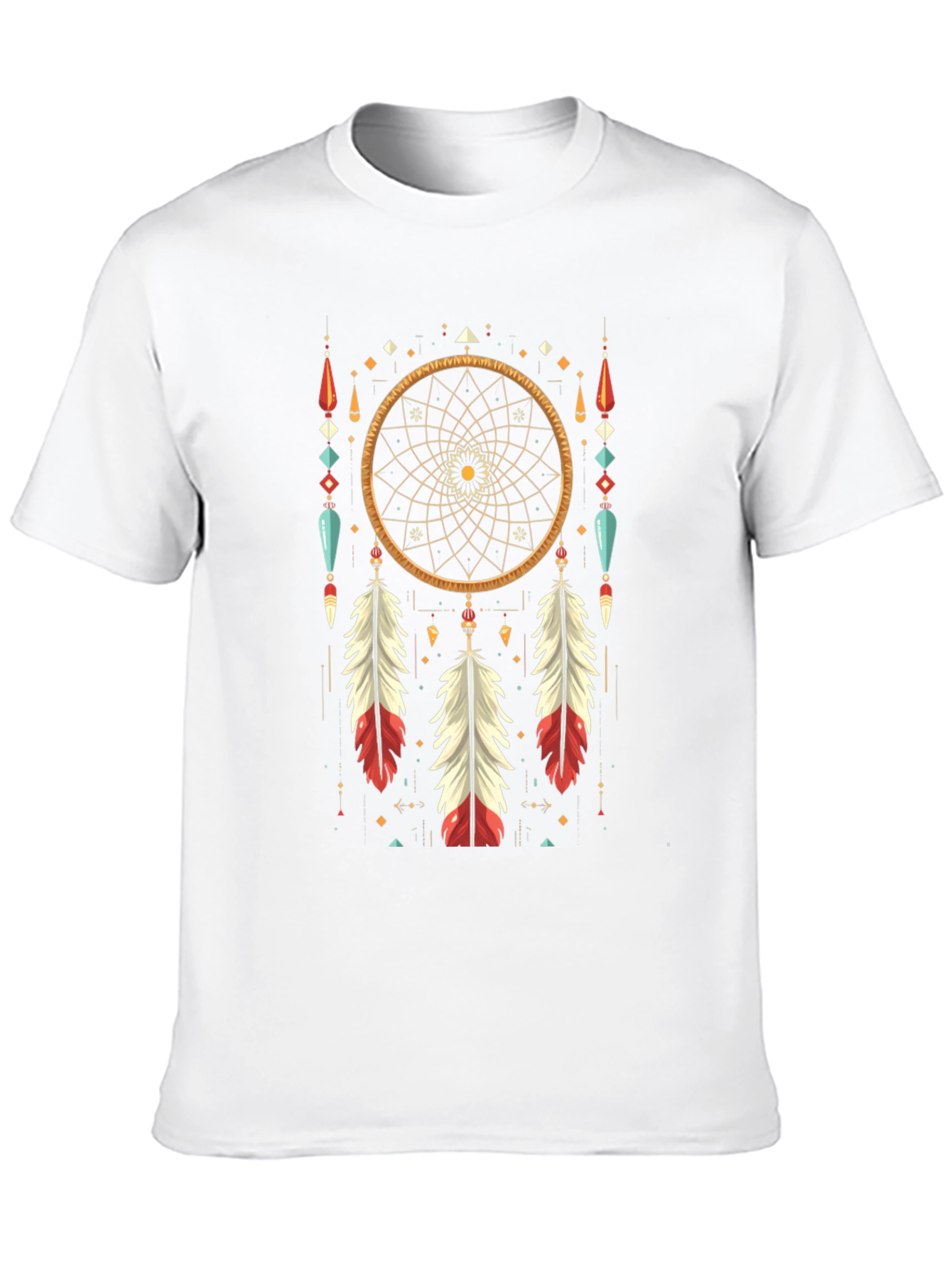 Dreamcatcher Graphic Tee - Boho Style Shirt