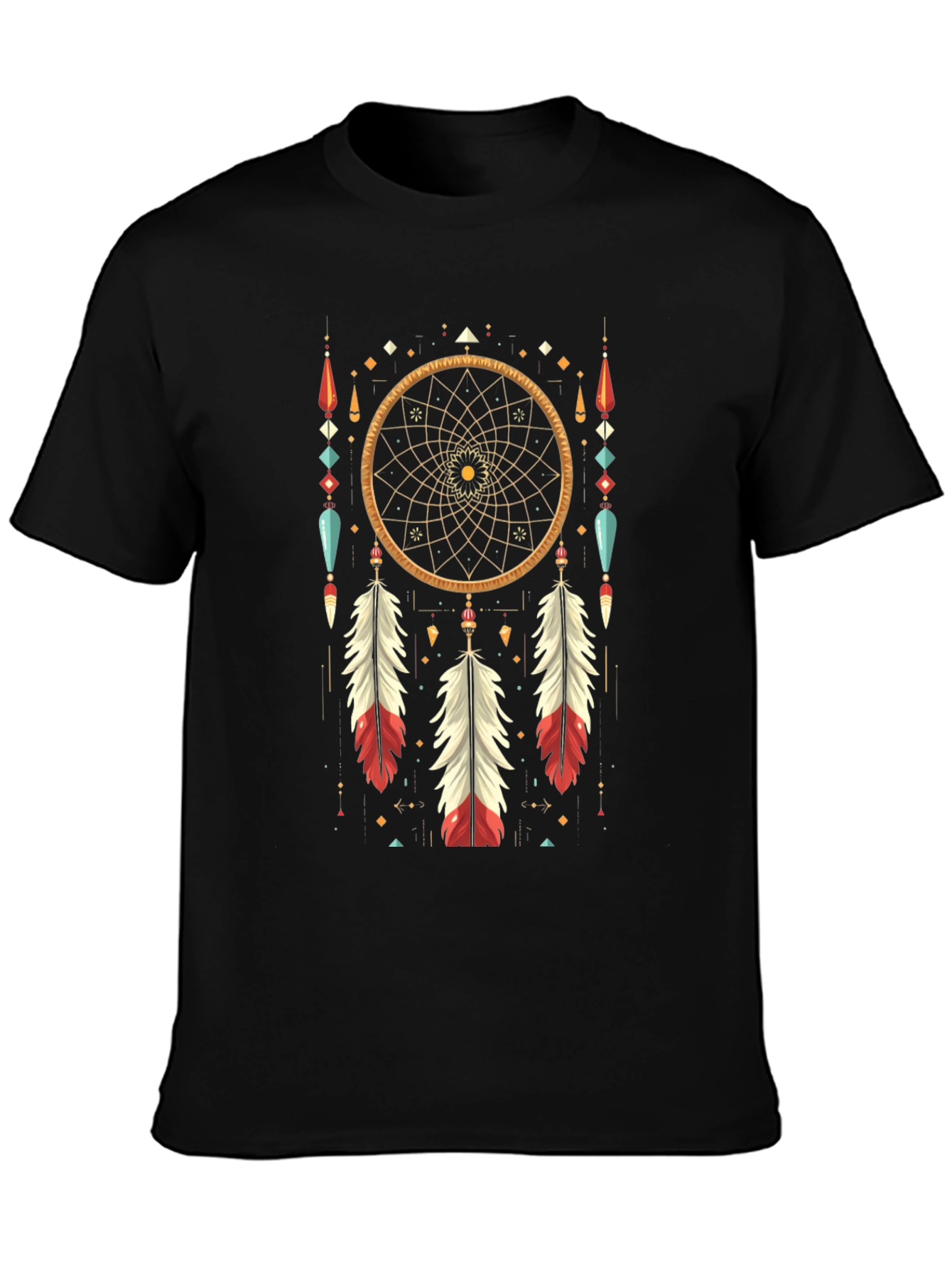 Dreamcatcher Graphic Tee - Boho Style Shirt