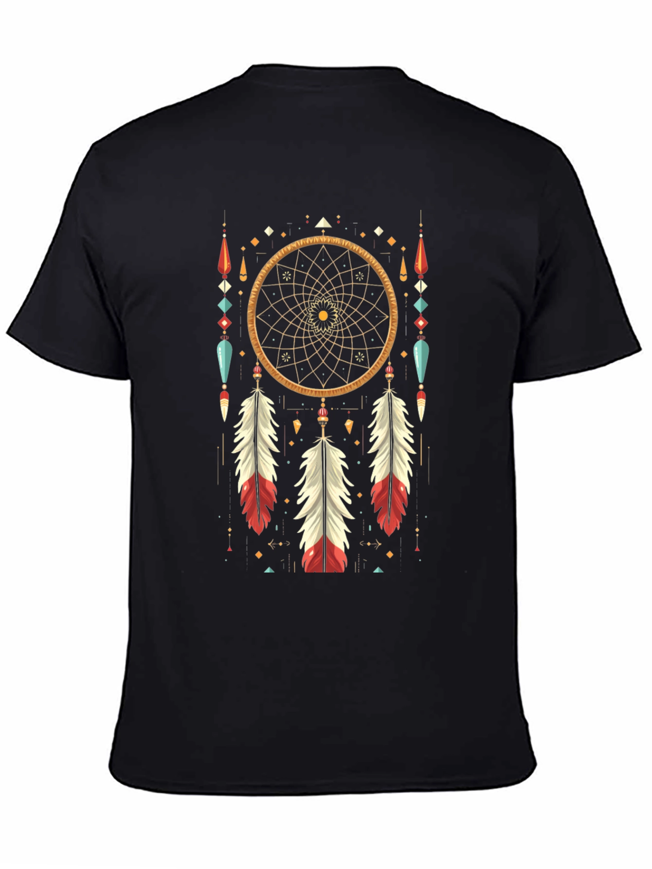 Dreamcatcher Graphic Tee - Boho Style Shirt