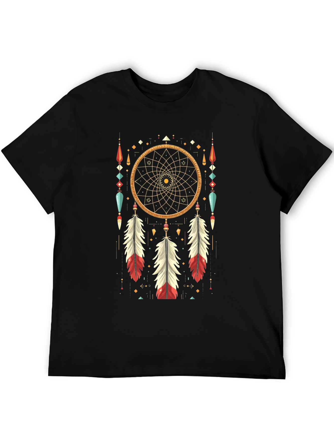 Dreamcatcher Graphic Tee - Boho Style Shirt