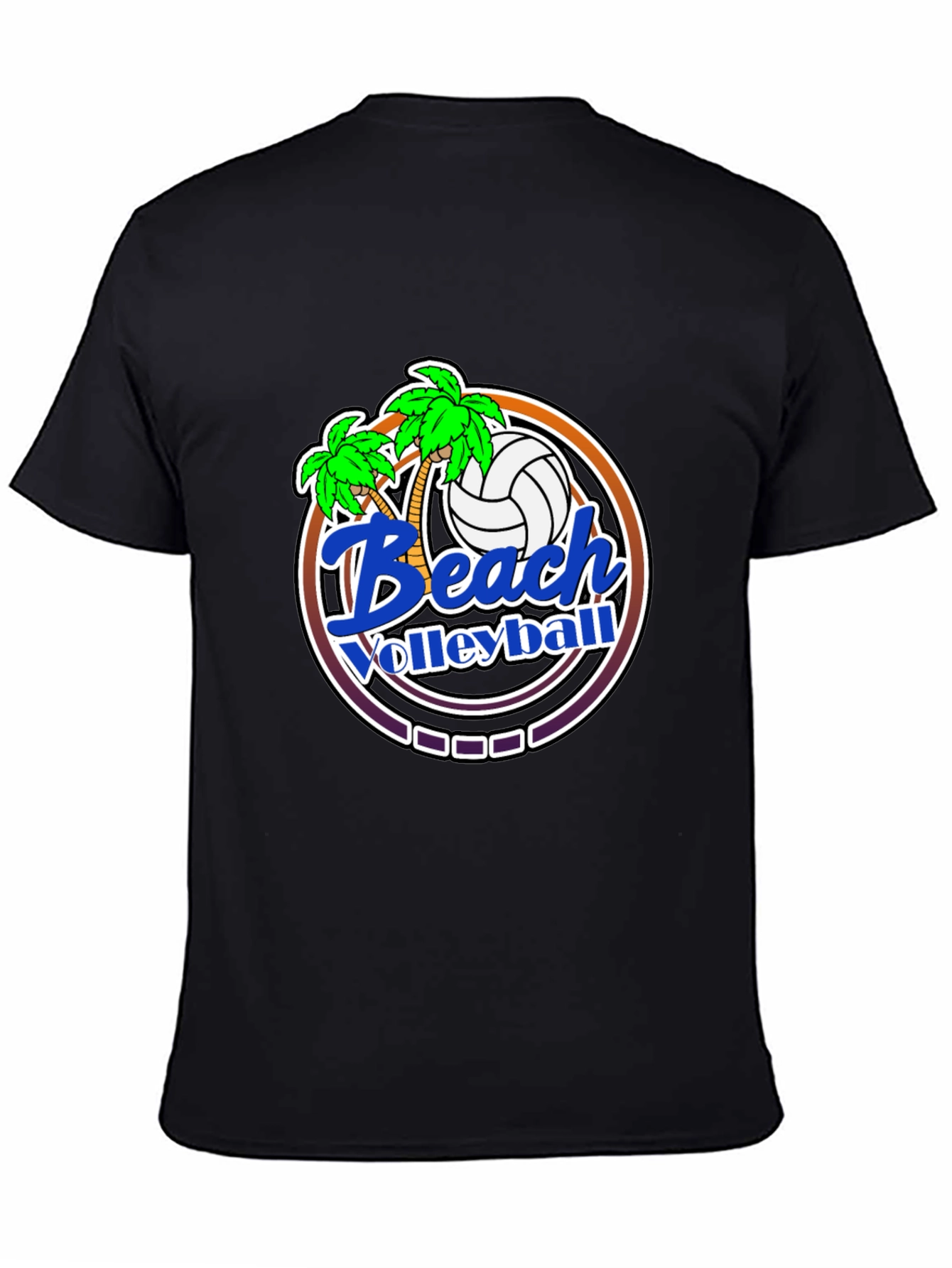 Beach Volleyball Graphic T-Shirt