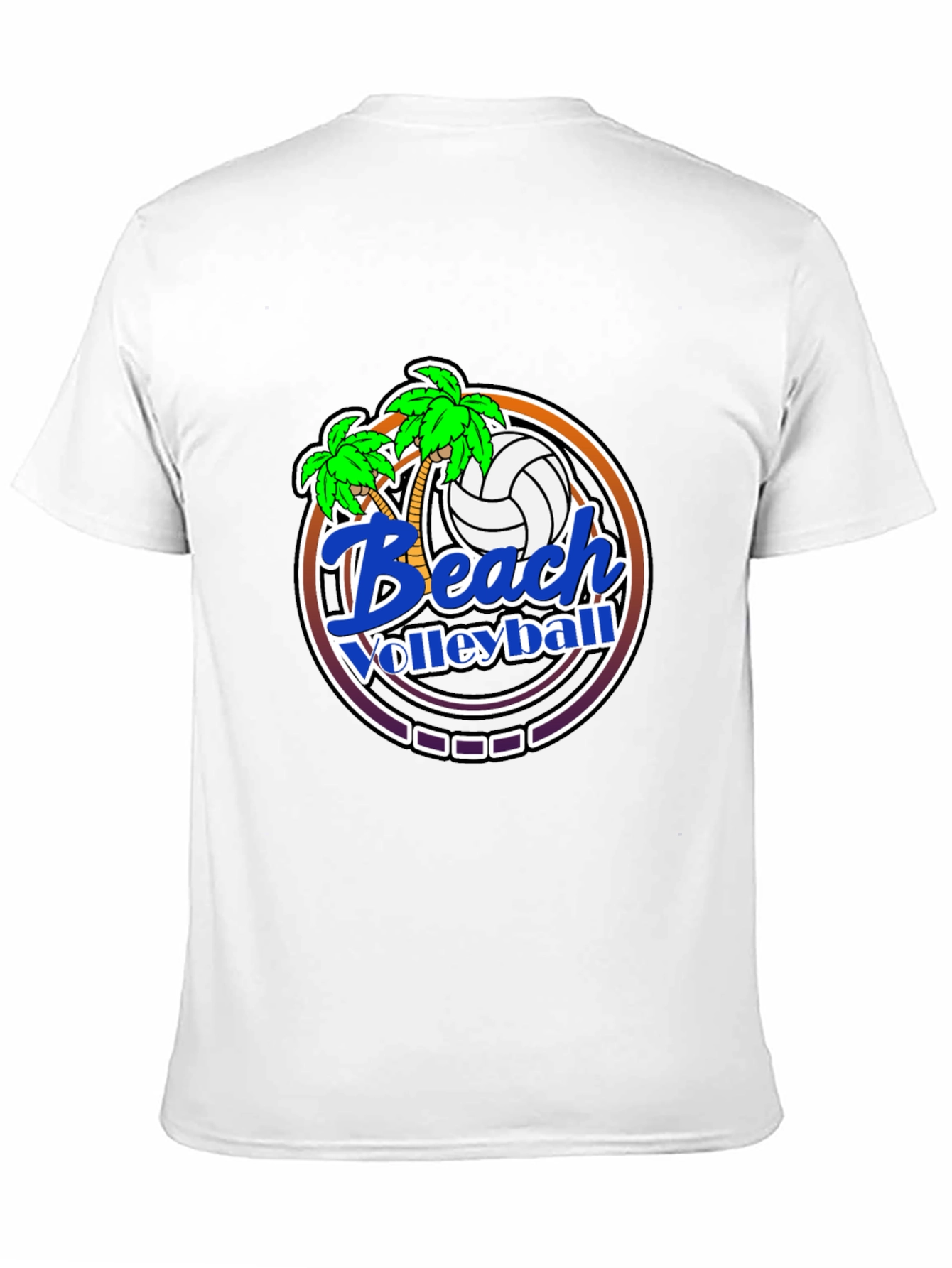 Beach Volleyball Graphic T-Shirt