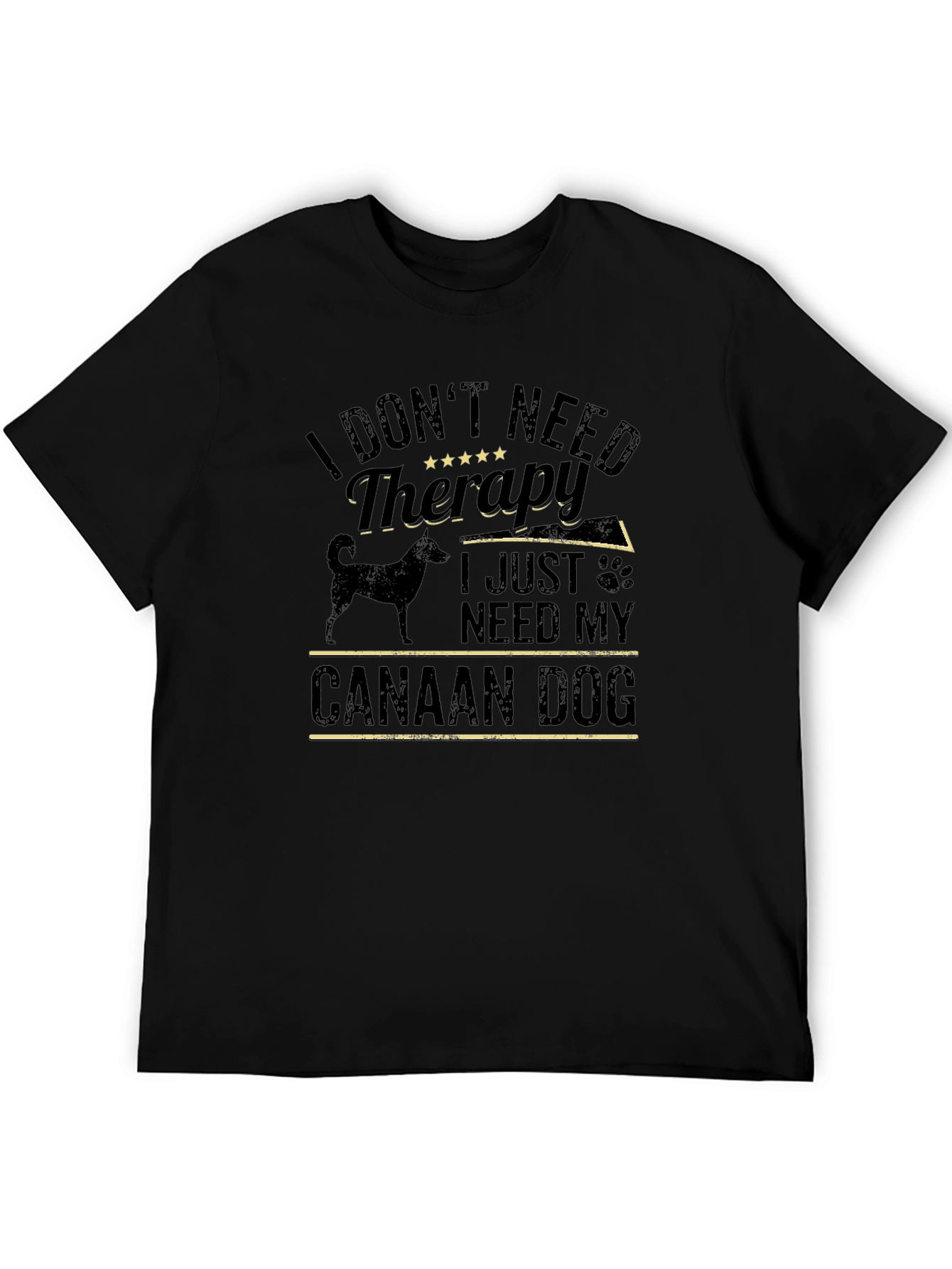 Canaan Dog Therapy T-Shirt - Dog Lover Tee