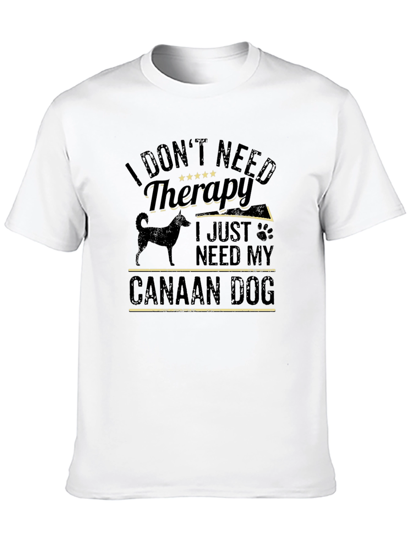 Canaan Dog Therapy T-Shirt - Dog Lover Tee
