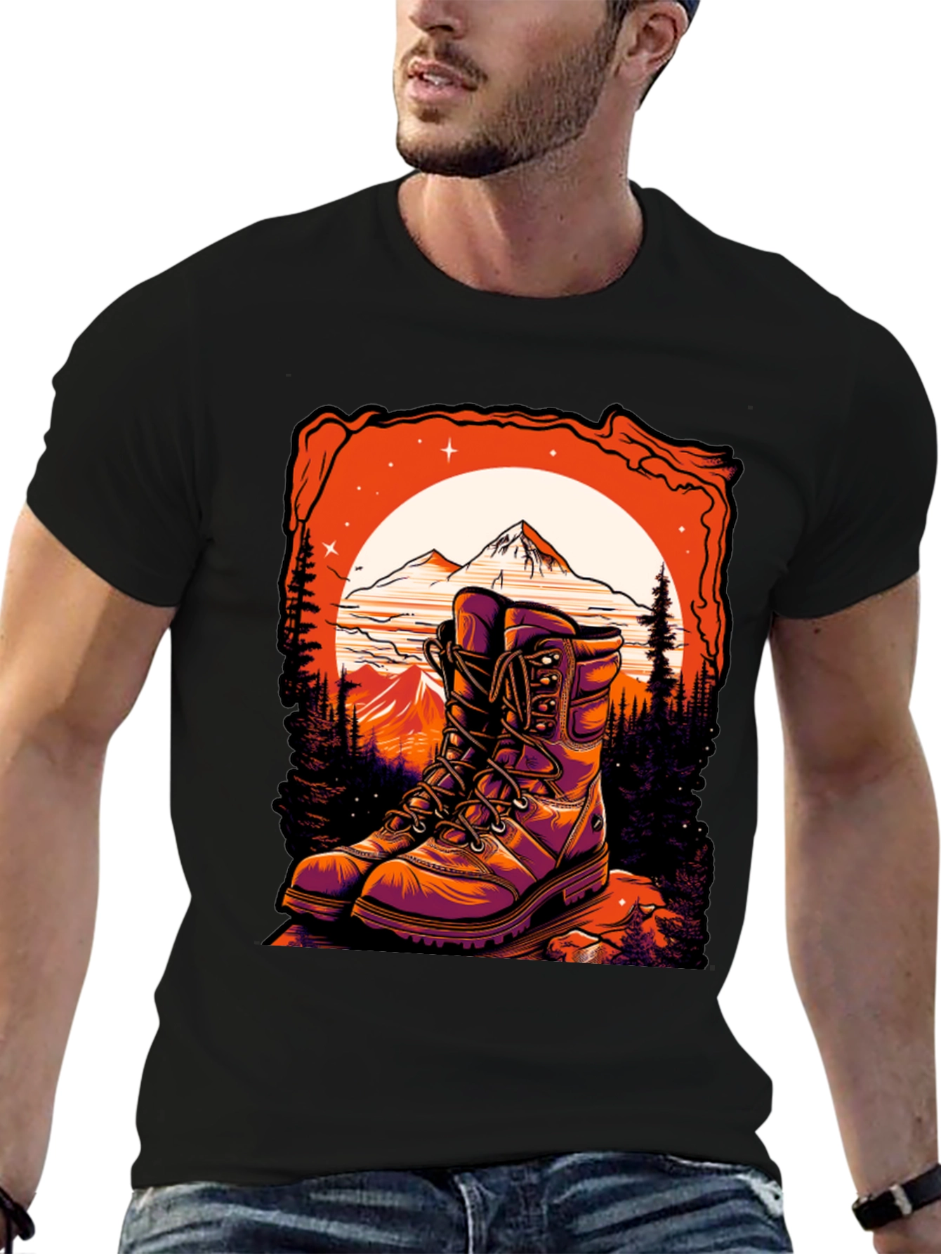 Hiking Boots Graphic Tee
