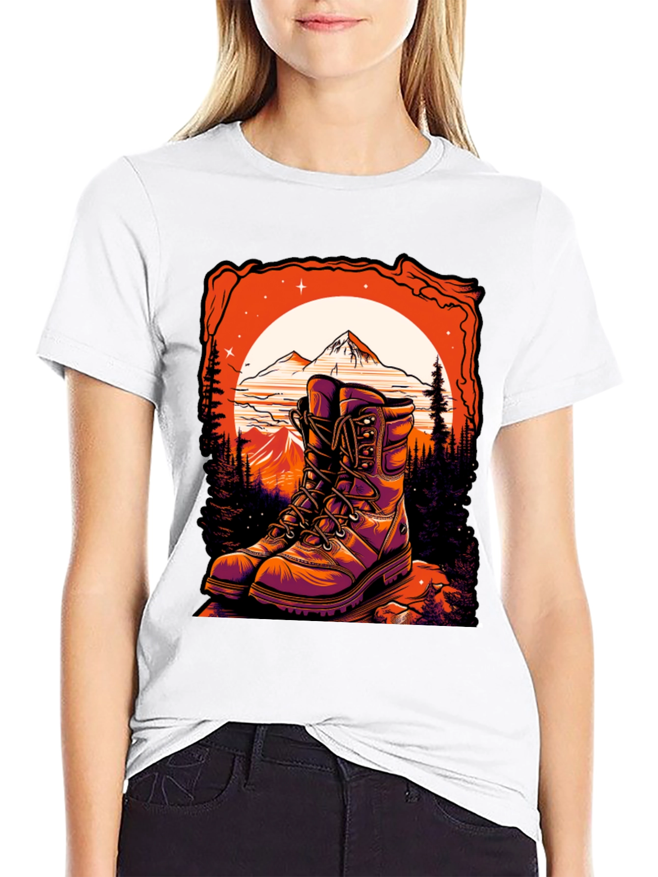 Hiking Boots Graphic Tee