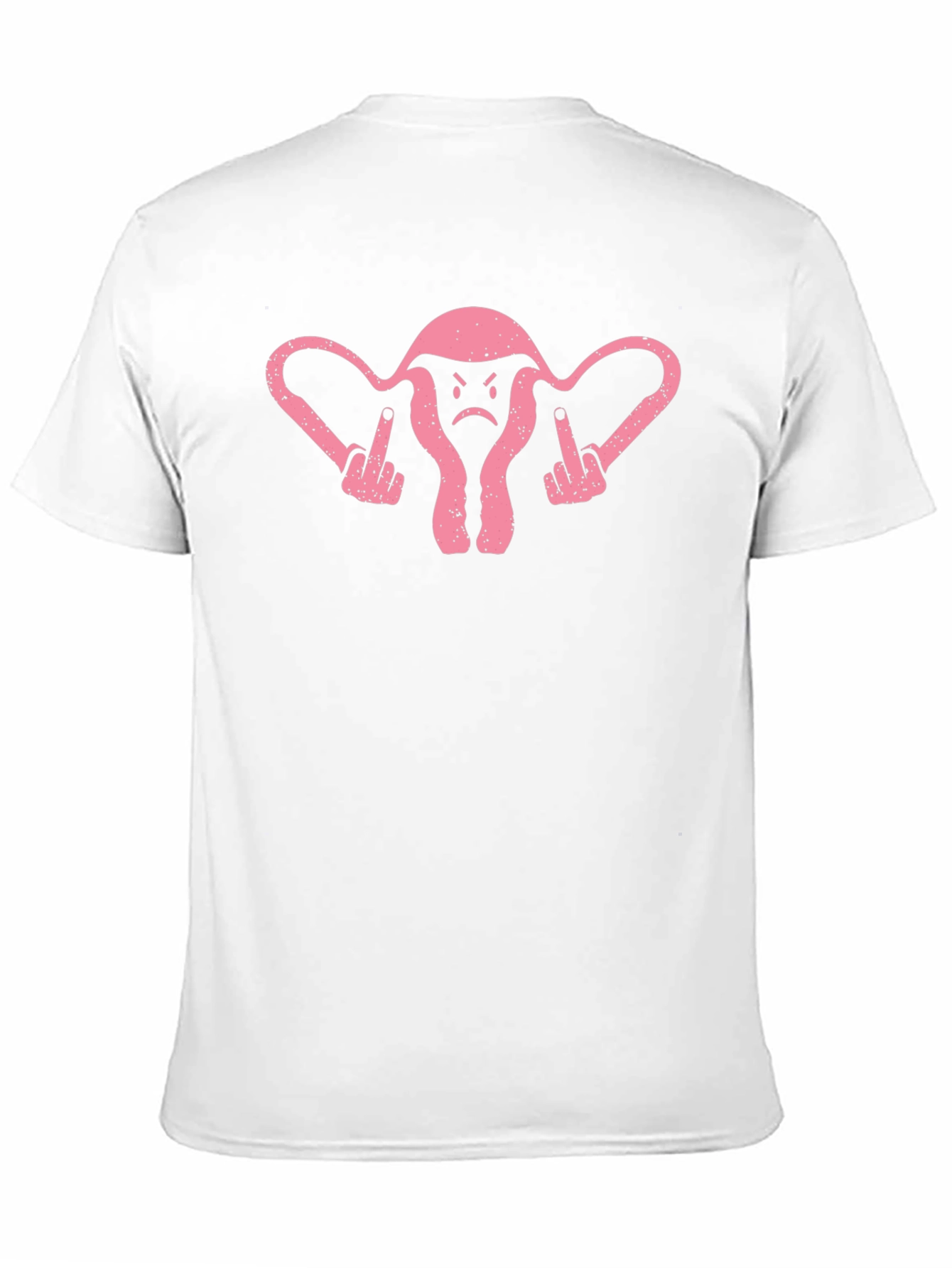 Rude Uterus Black Graphic Tee