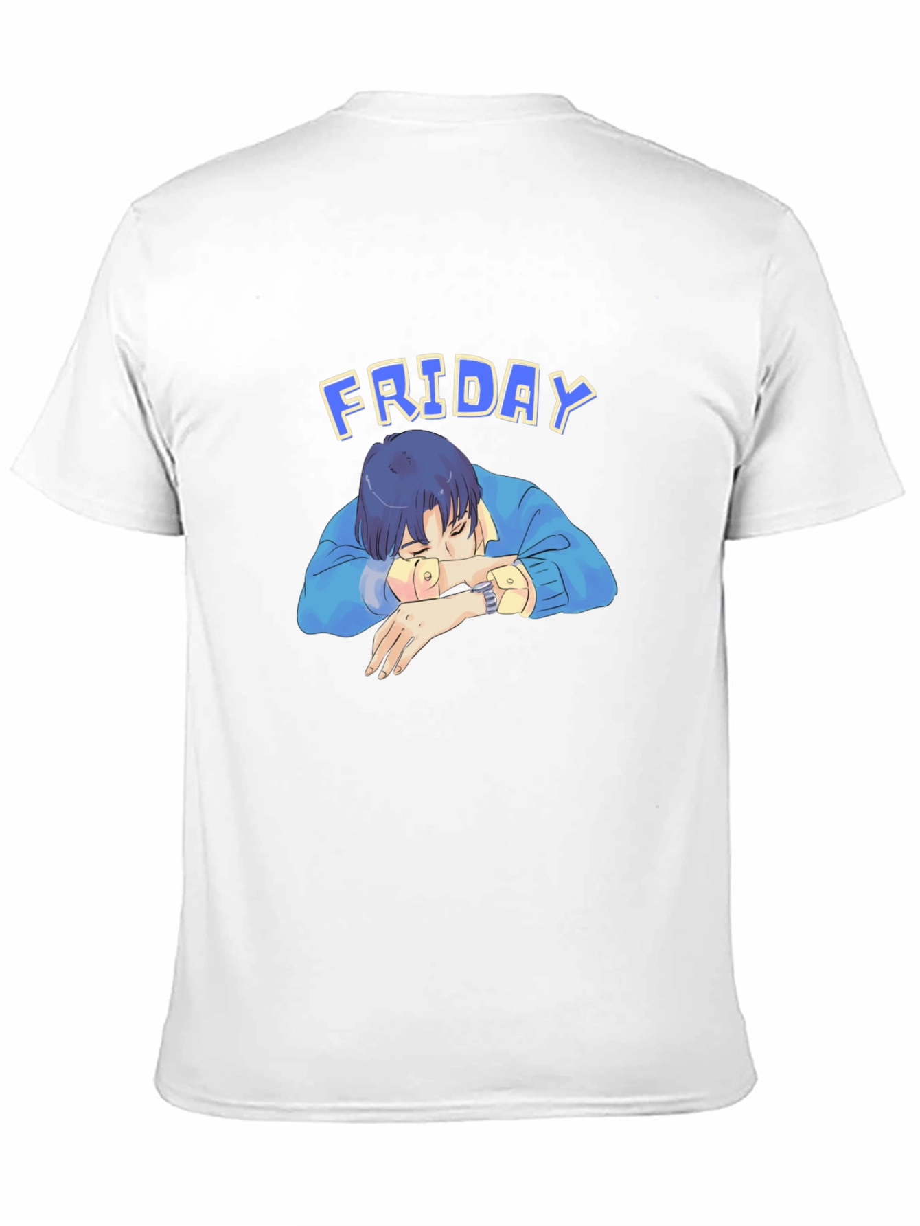 Friday Nap T-Shirt - Relaxed Anime Aesthetic