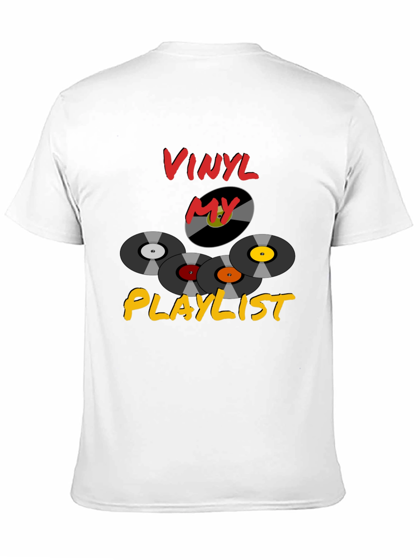 Vinyl My Playlist Graphic Tee