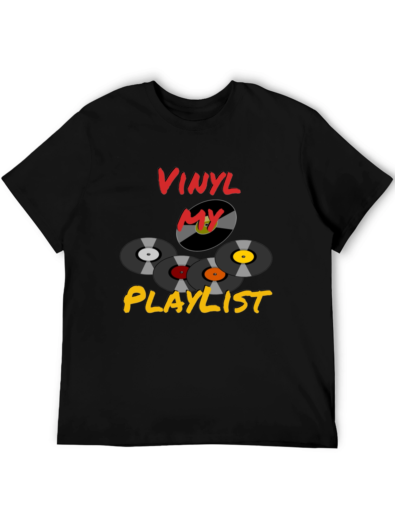 Vinyl My Playlist Graphic Tee