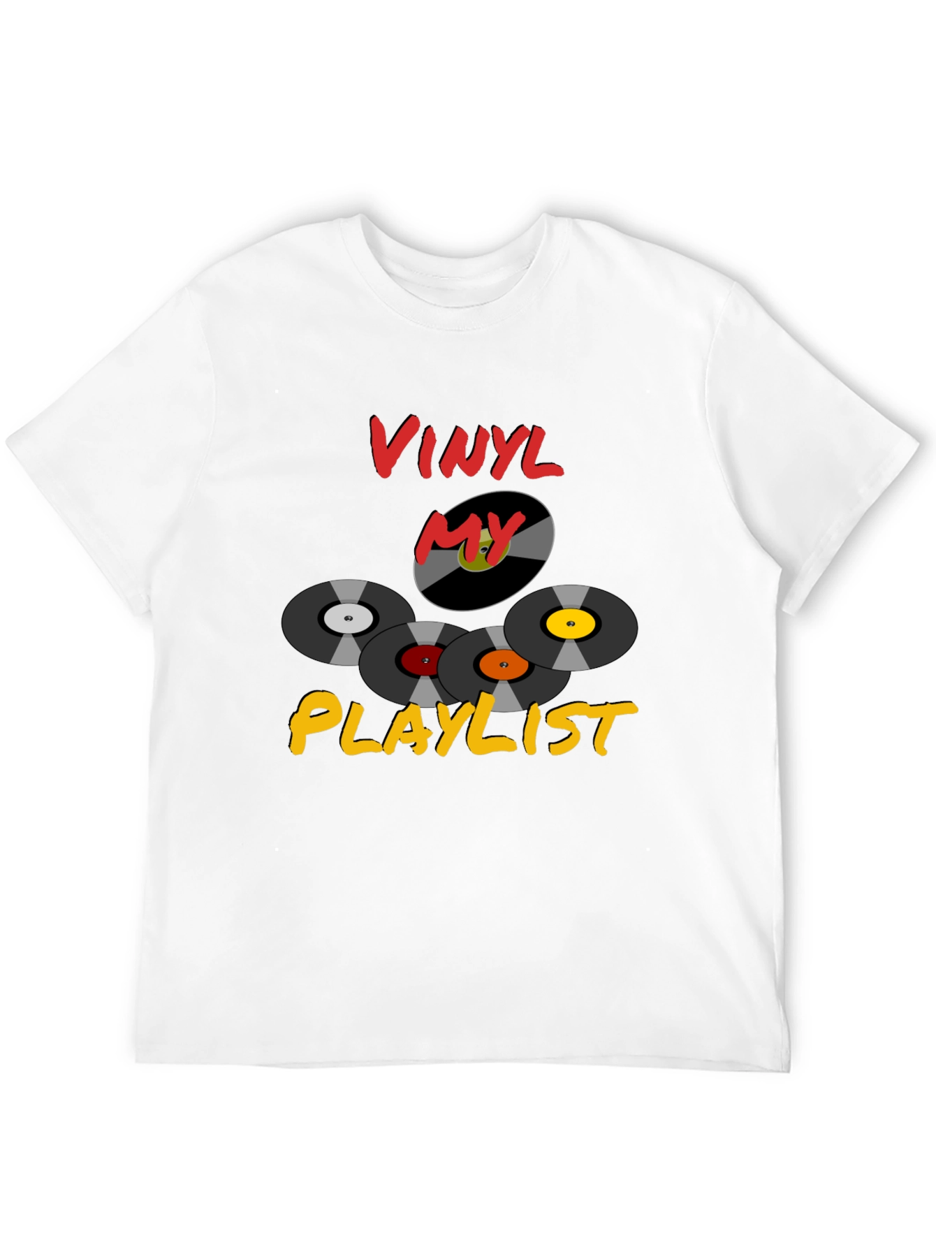 Vinyl My Playlist Graphic Tee