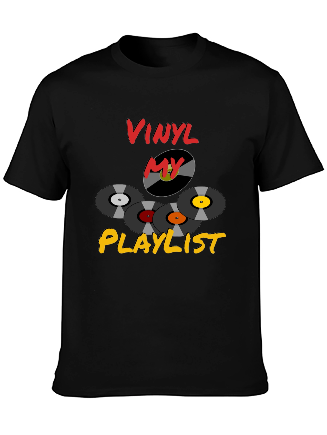 Vinyl My Playlist Graphic Tee