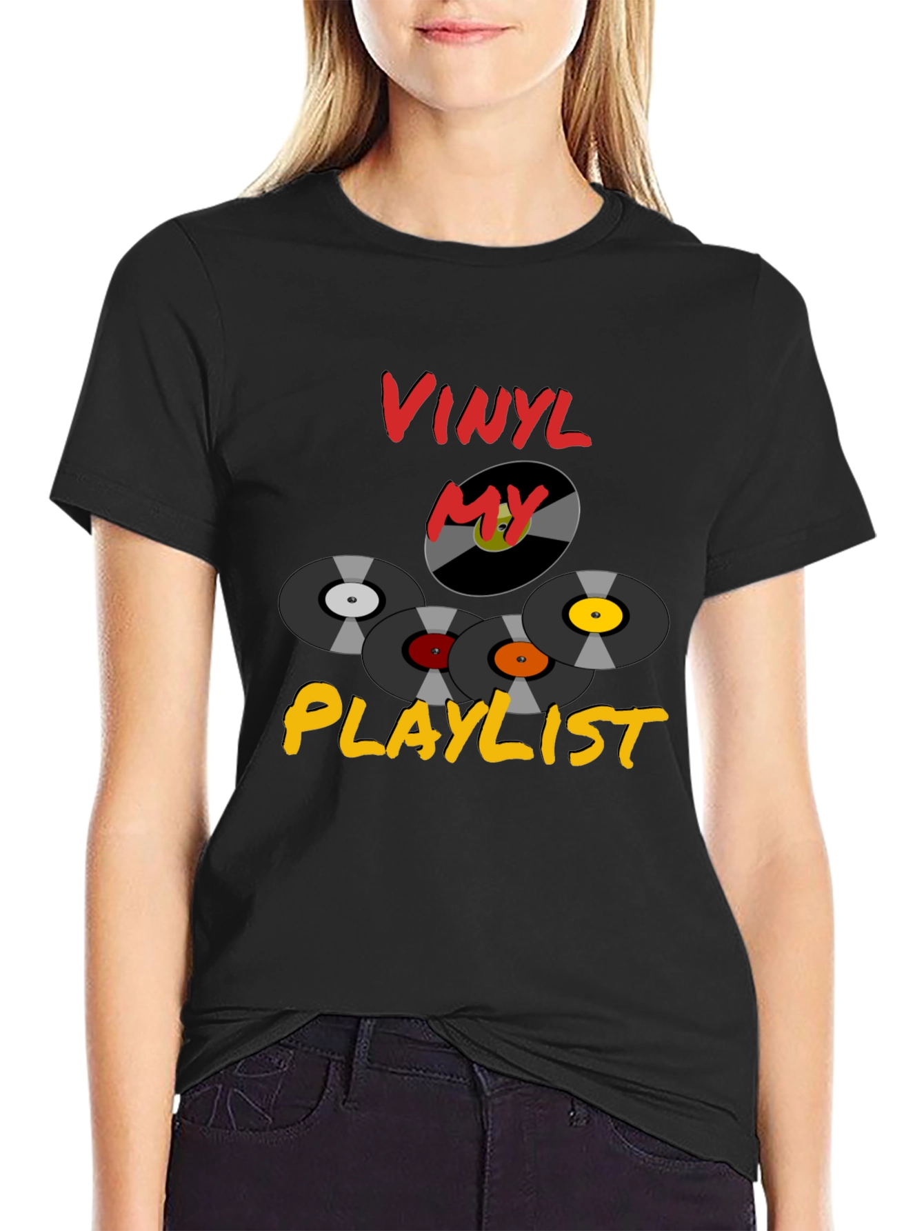 Vinyl My Playlist Graphic Tee