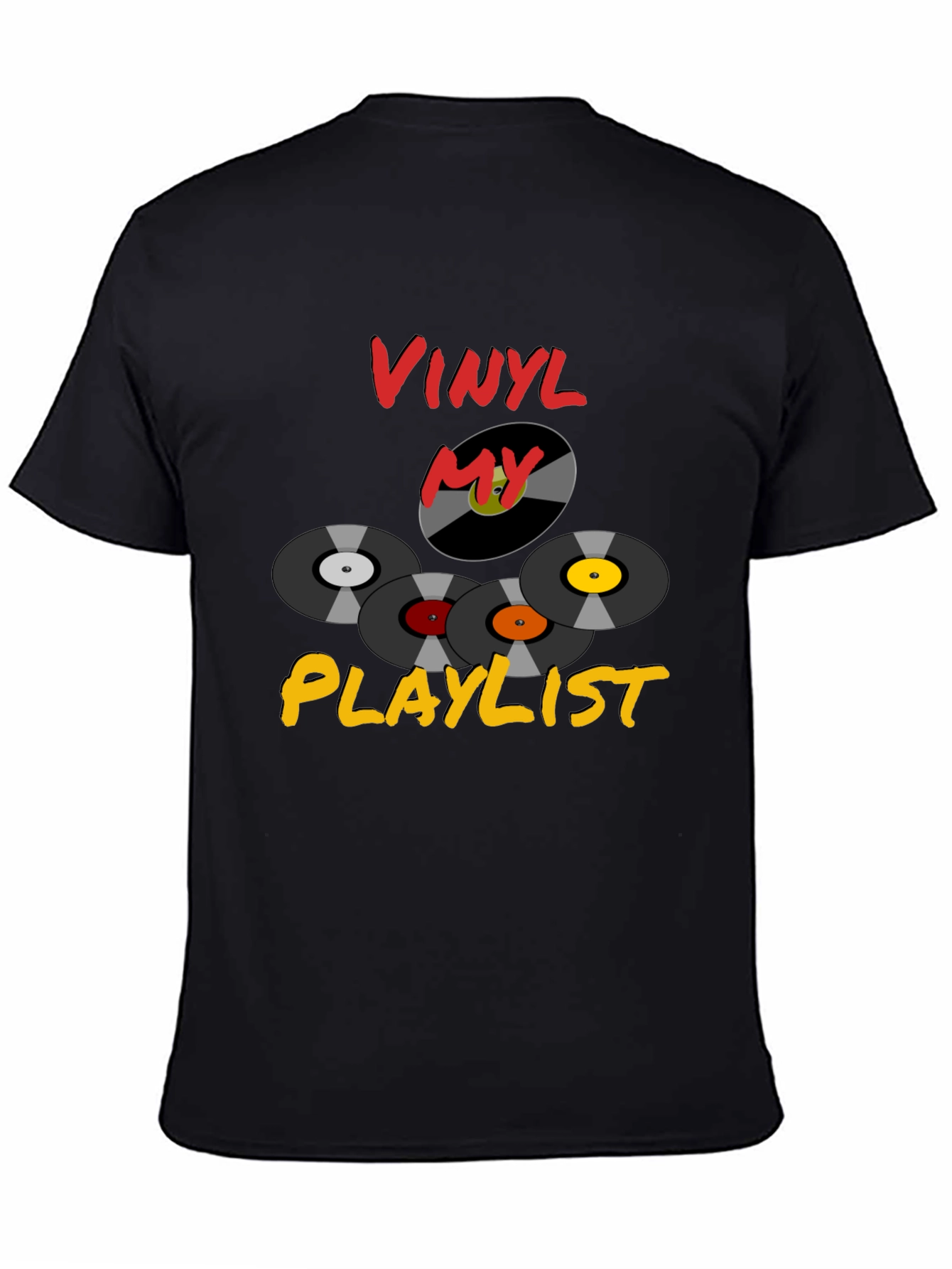 Vinyl My Playlist Graphic Tee