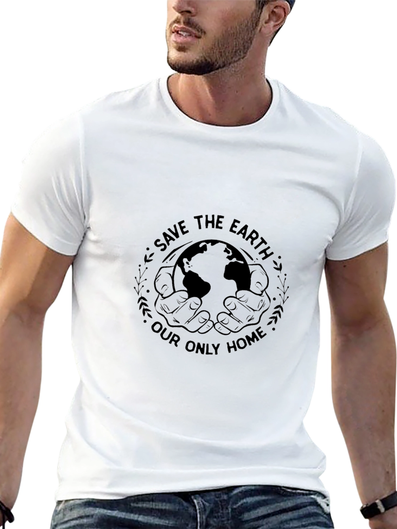 Save the Earth T-Shirt - Eco Friendly Graphic Tee