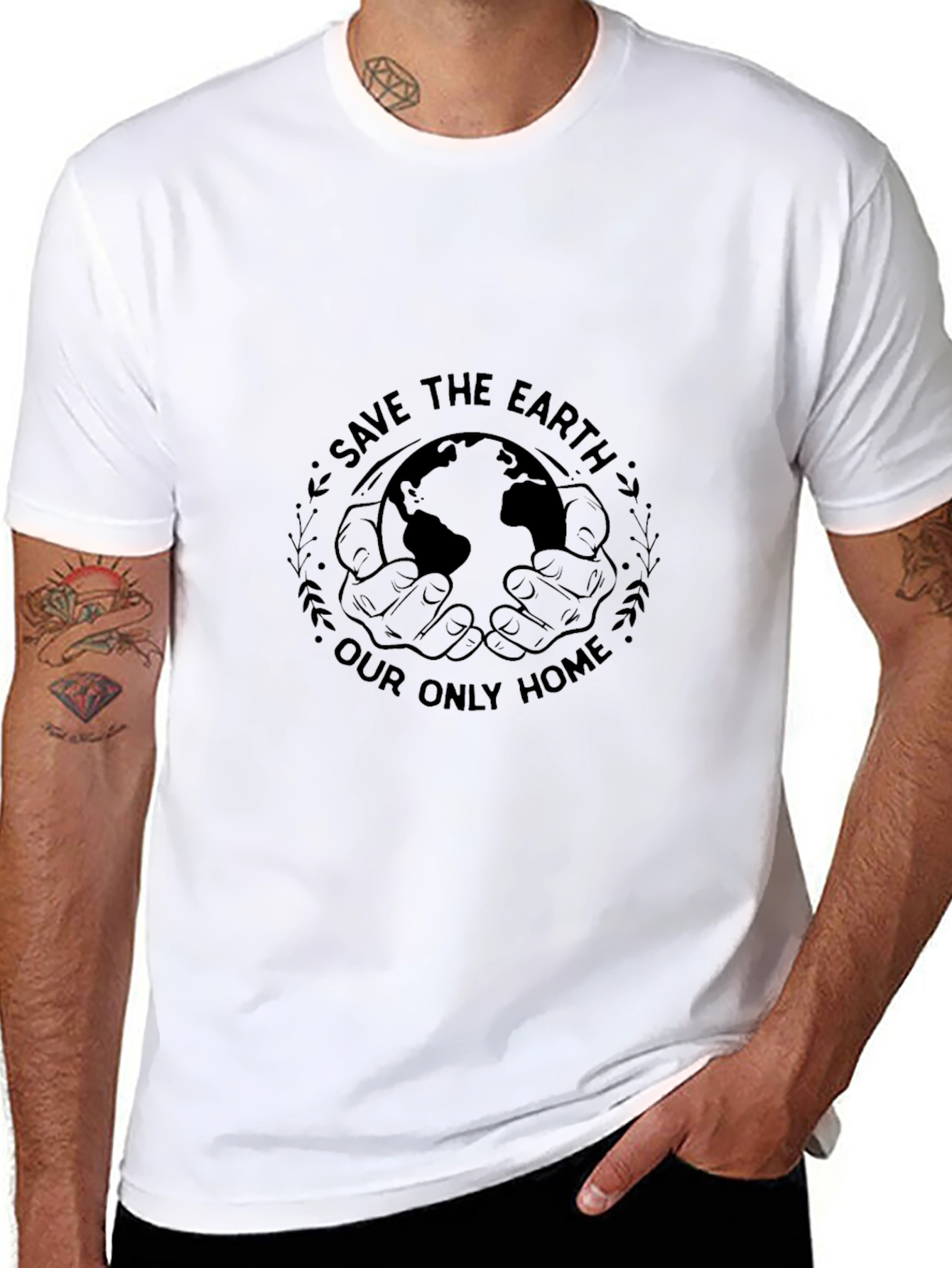 Save the Earth T-Shirt - Eco Friendly Graphic Tee