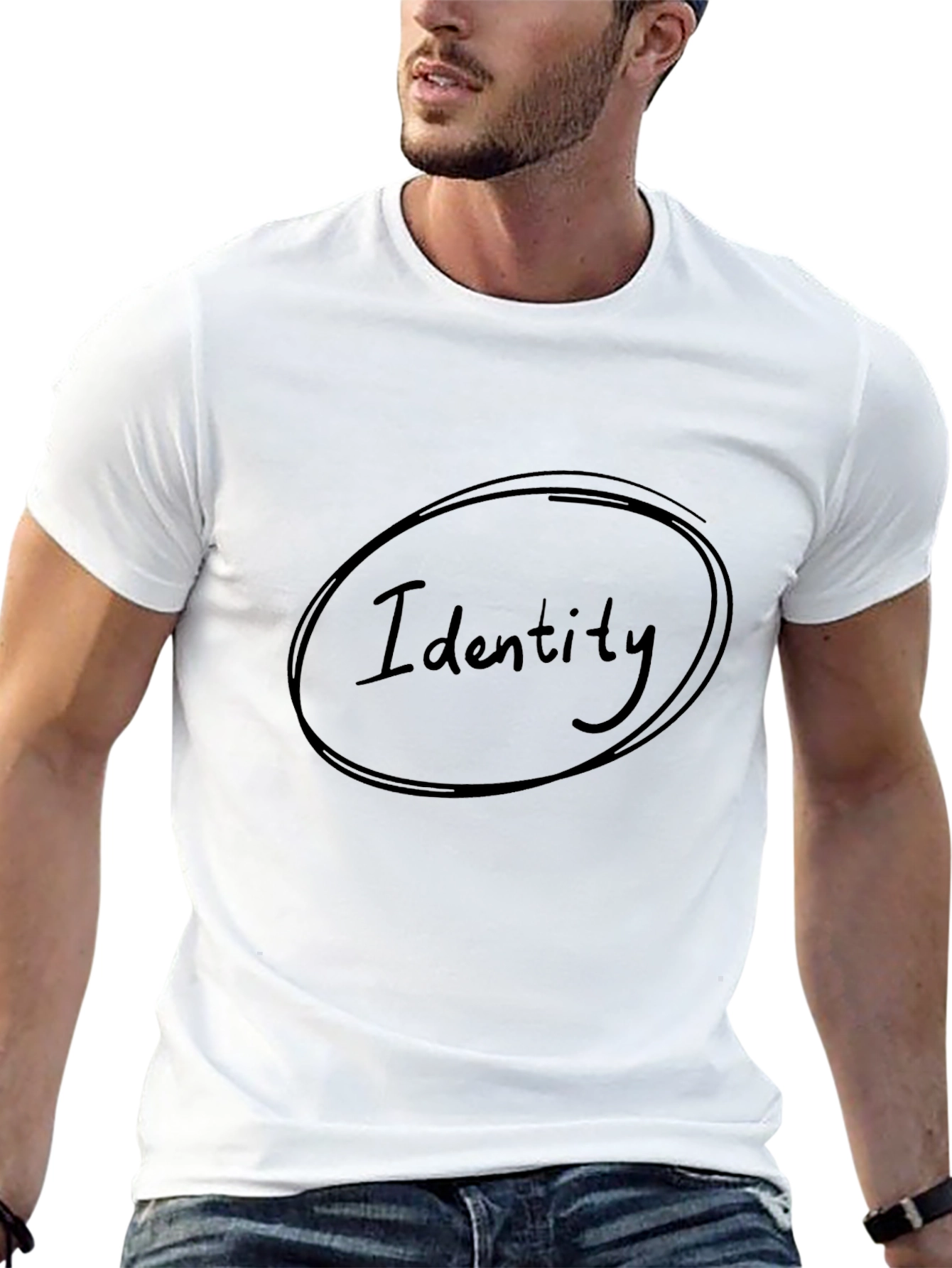 Identity Graphic Black T-Shirt