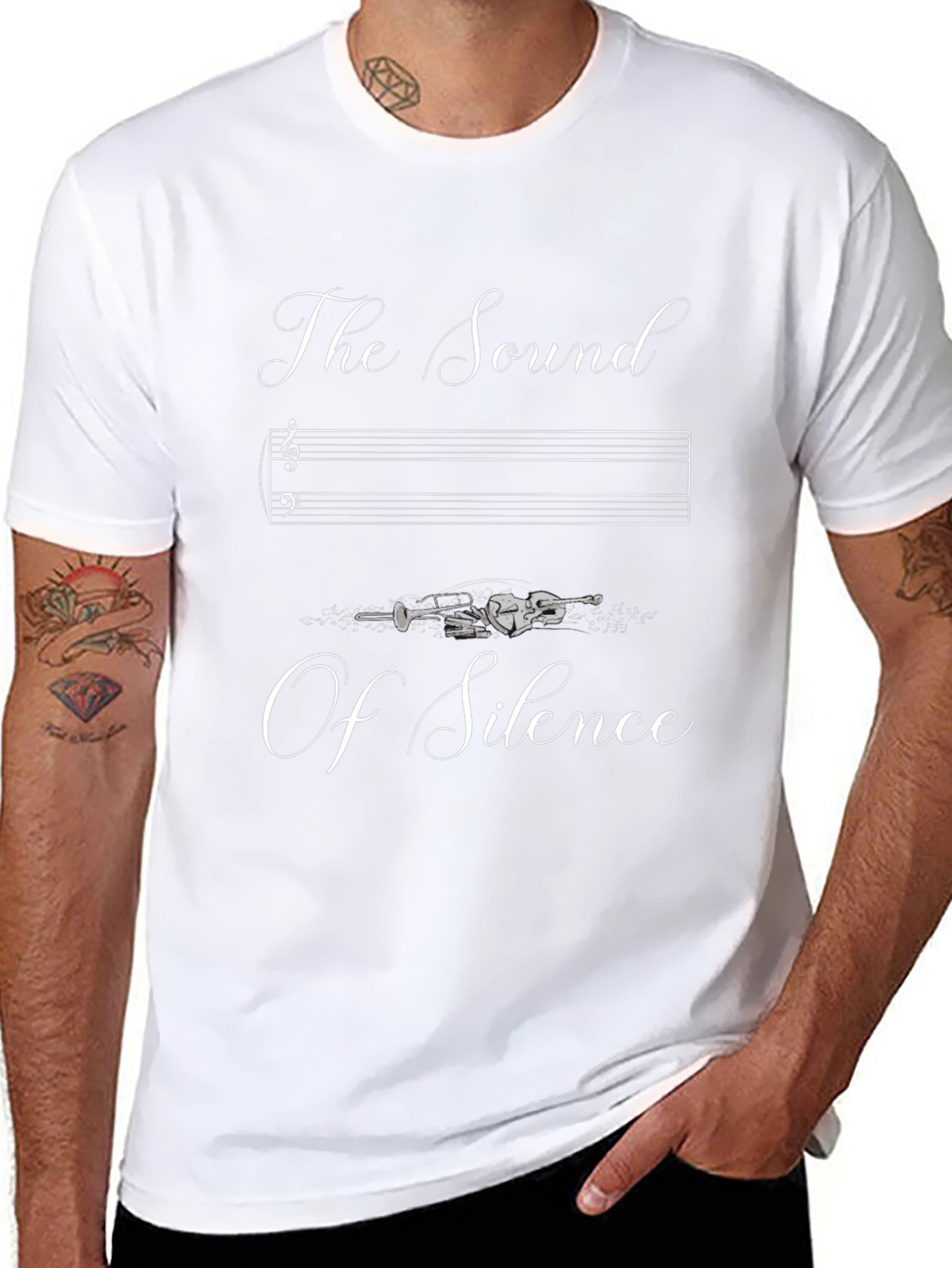 The Sound of Silence Graphic Tee