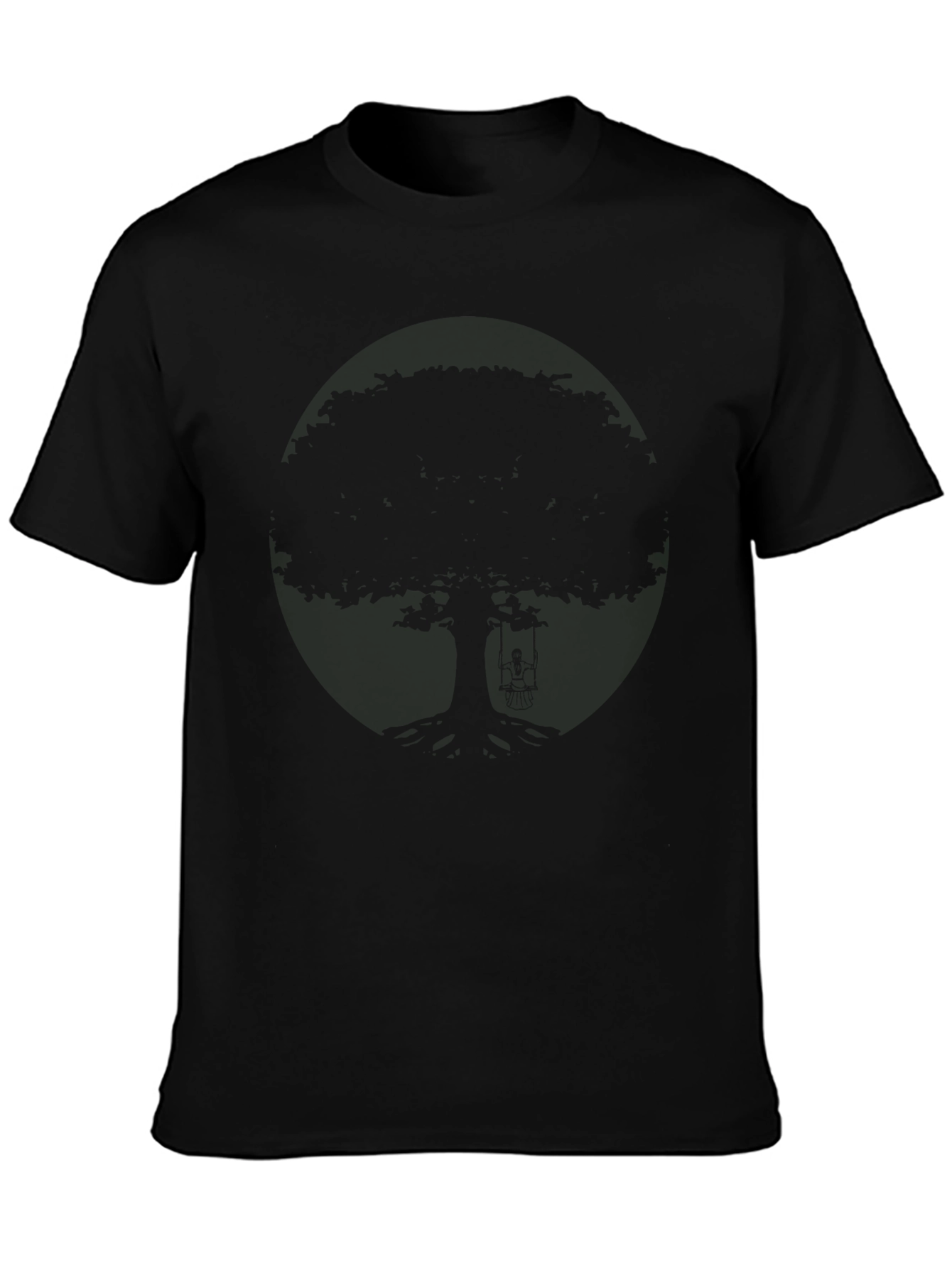 Classic Black Crew Neck T-Shirt