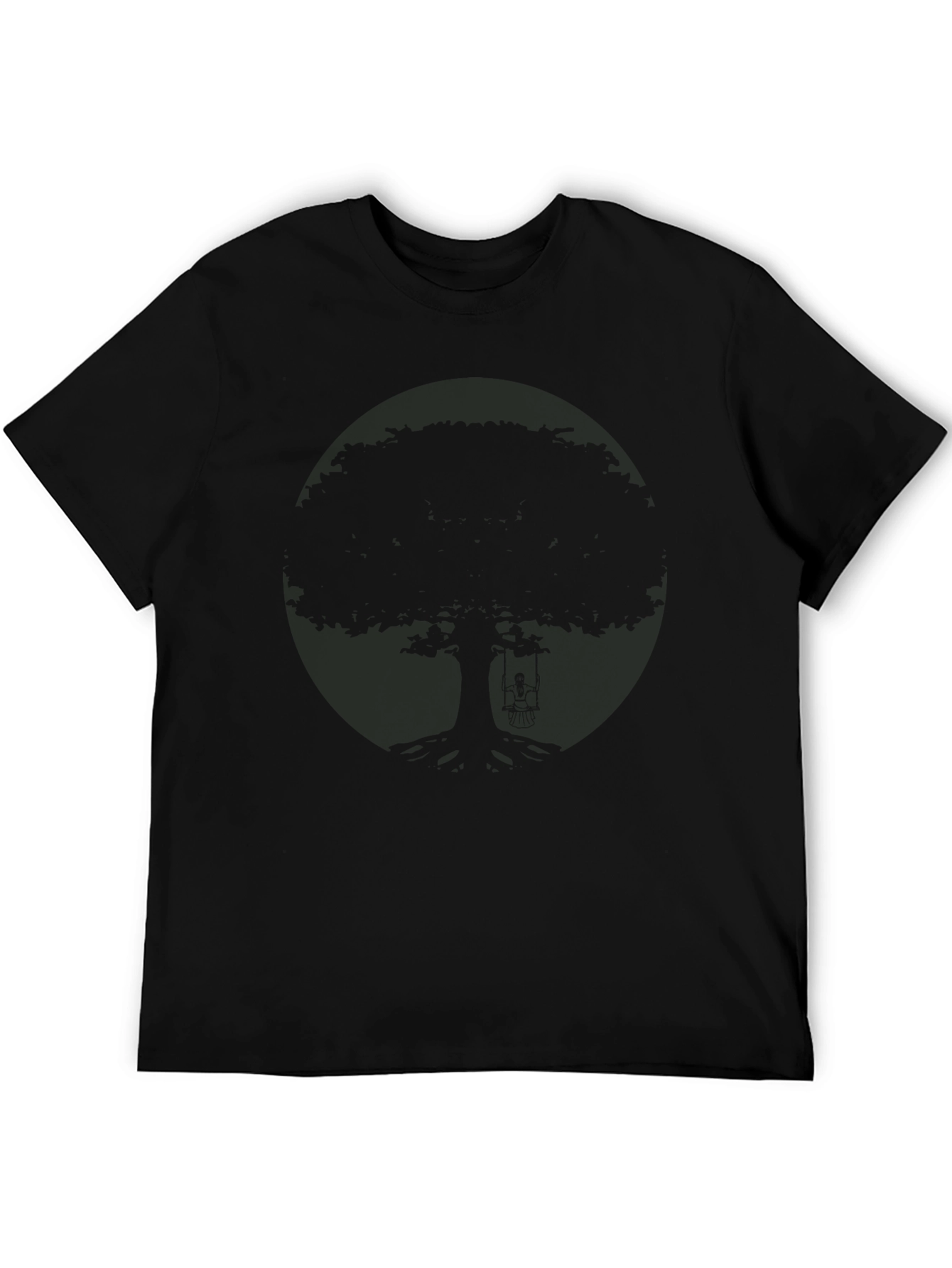 Classic Black Crew Neck T-Shirt