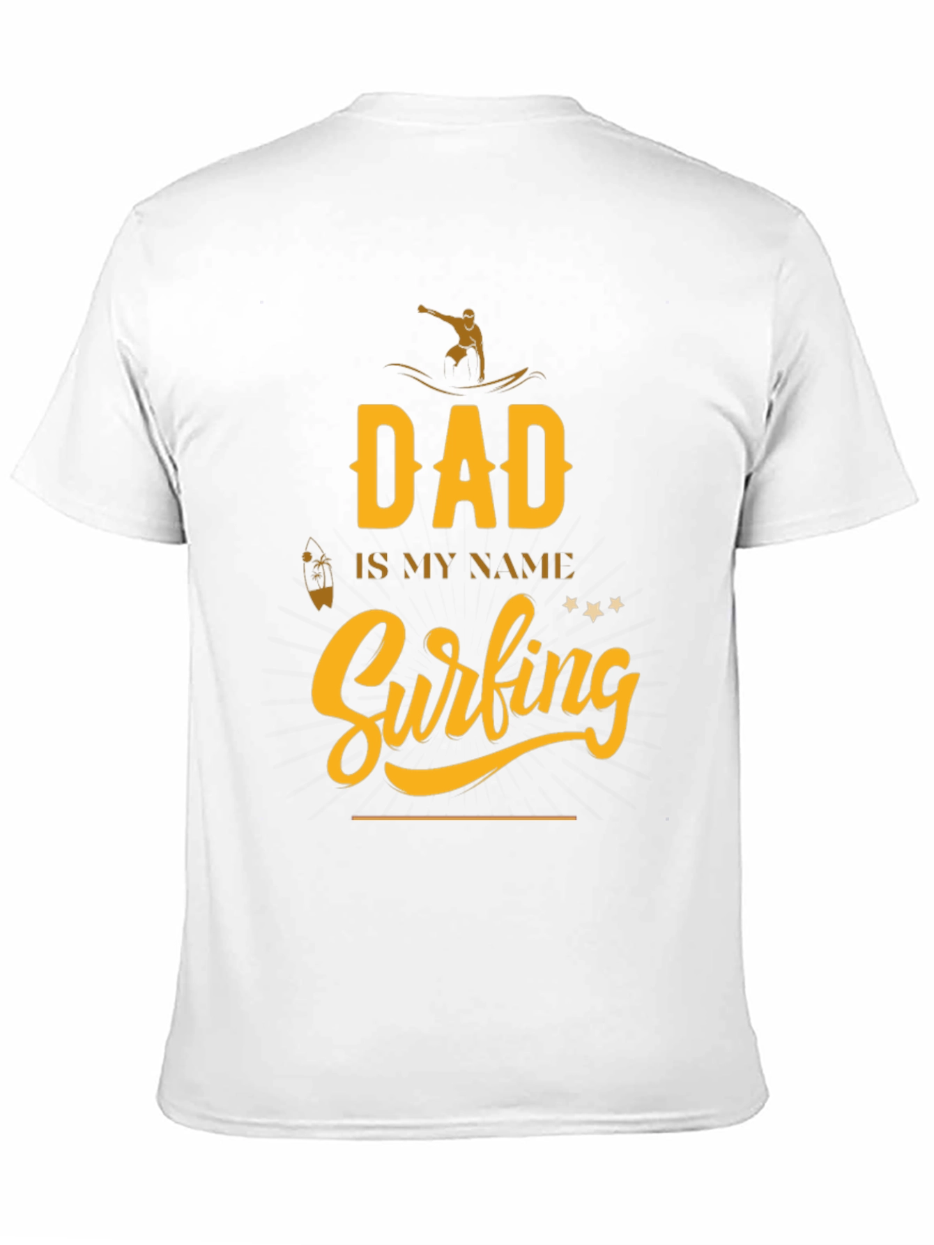 Dad Surfing T-Shirt - Fathers Day Gift