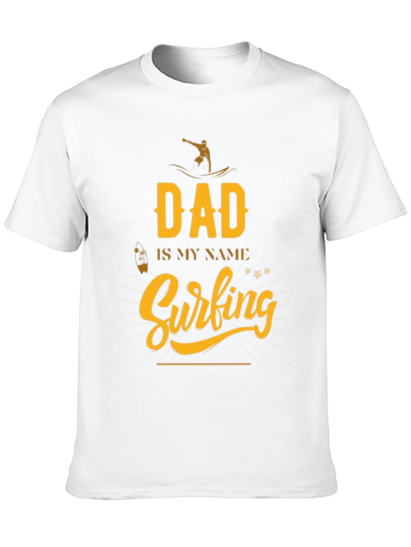 Dad Surfing T-Shirt - Fathers Day Gift
