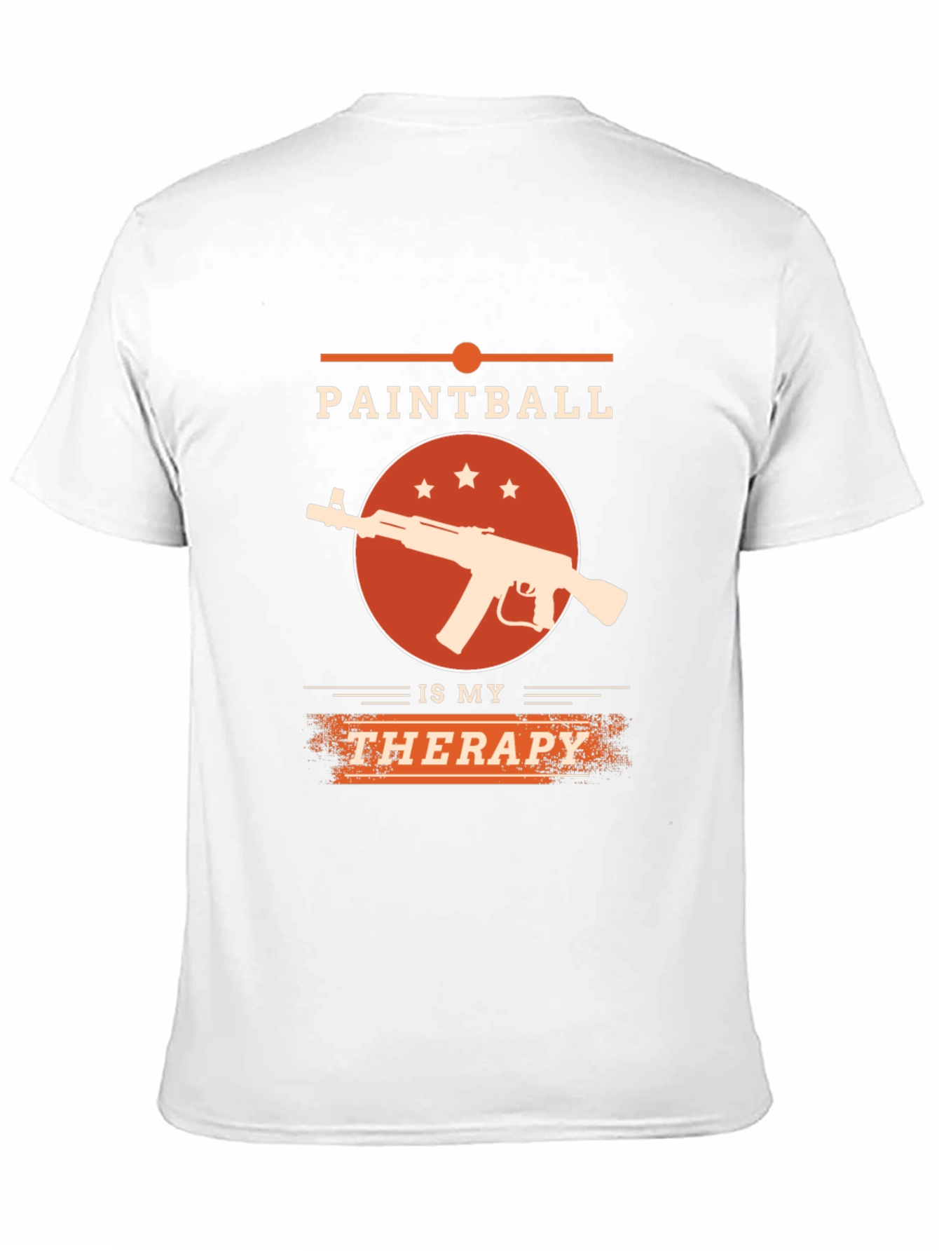 Paintball Therapy T-Shirt - Black Graphic Tee