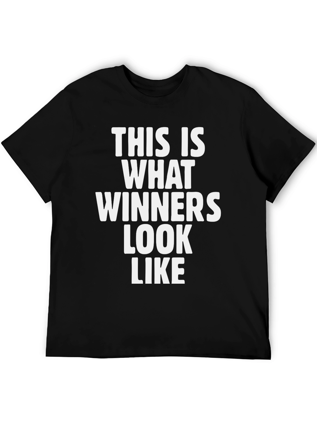 Winners Look Like Graphic Tee - Black