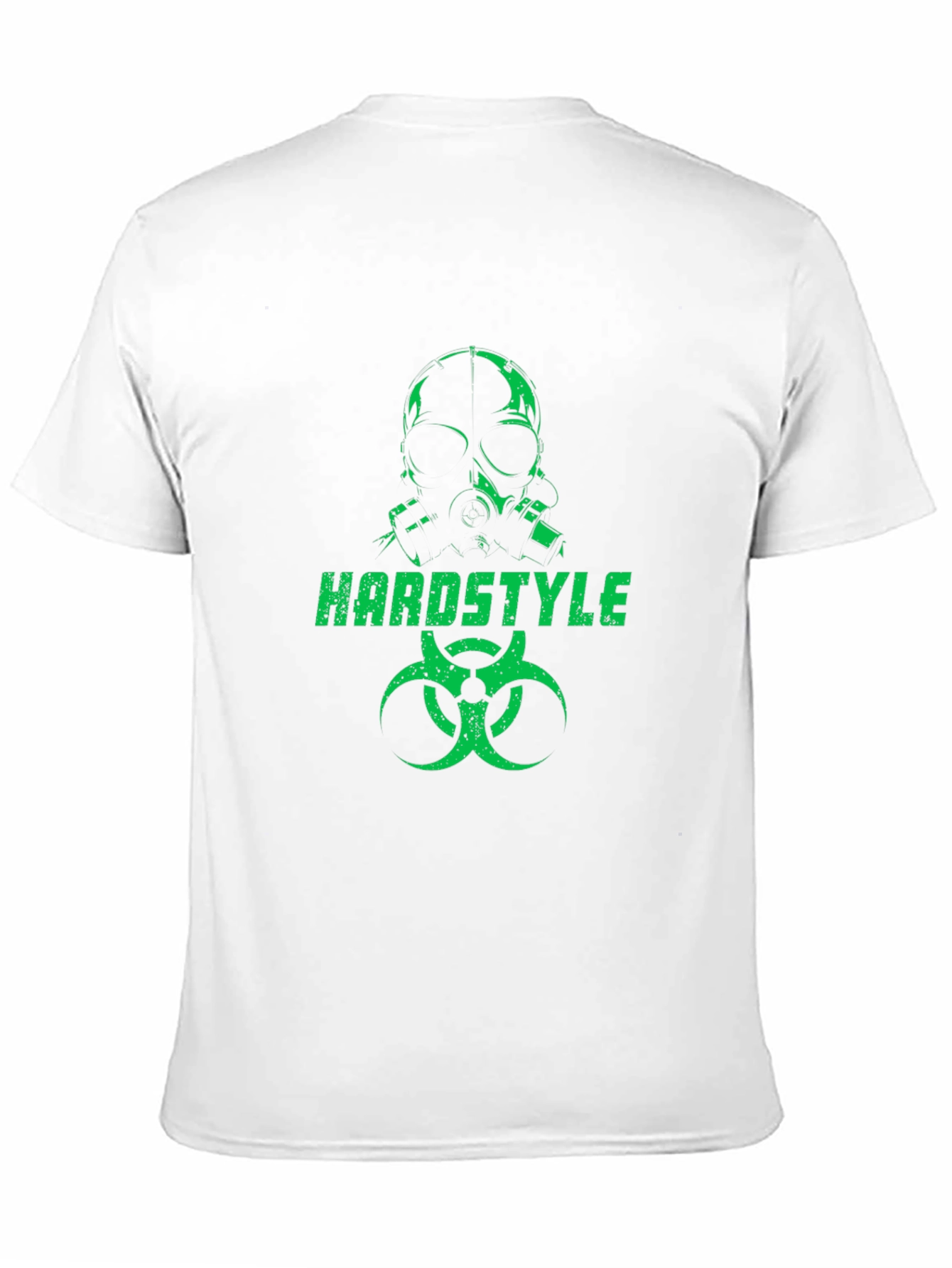 Hardstyle Gas Mask Graphic Black T-Shirt