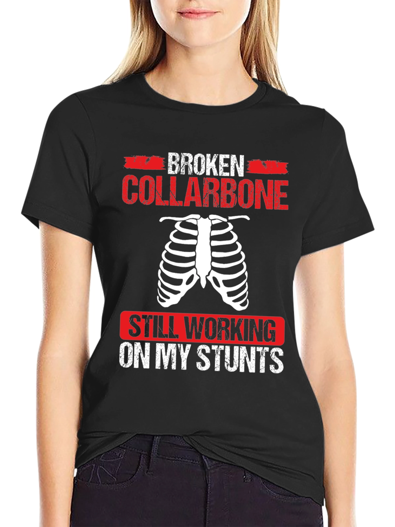 Broken Collarbone Stunt T-Shirt