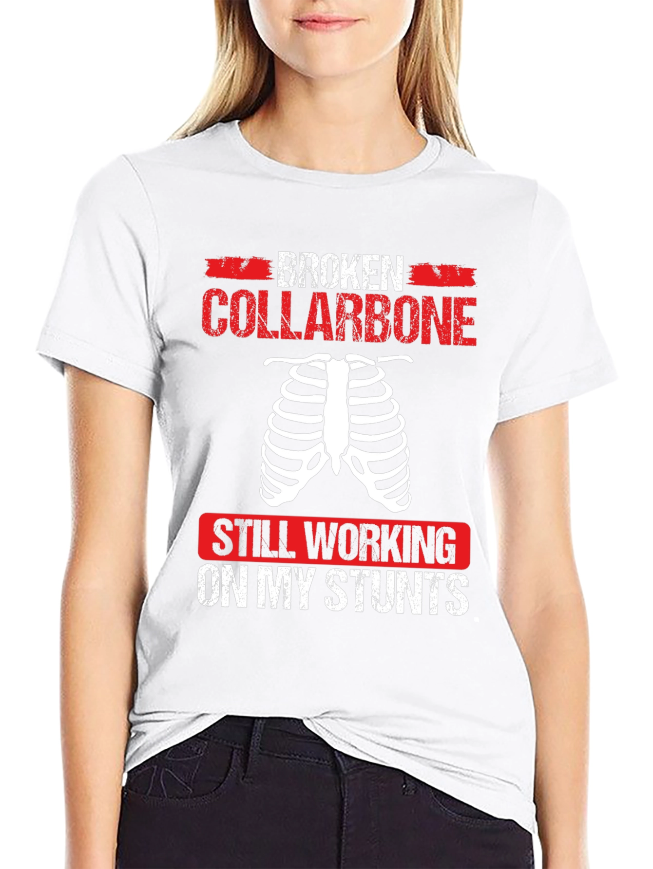 Broken Collarbone Stunt T-Shirt