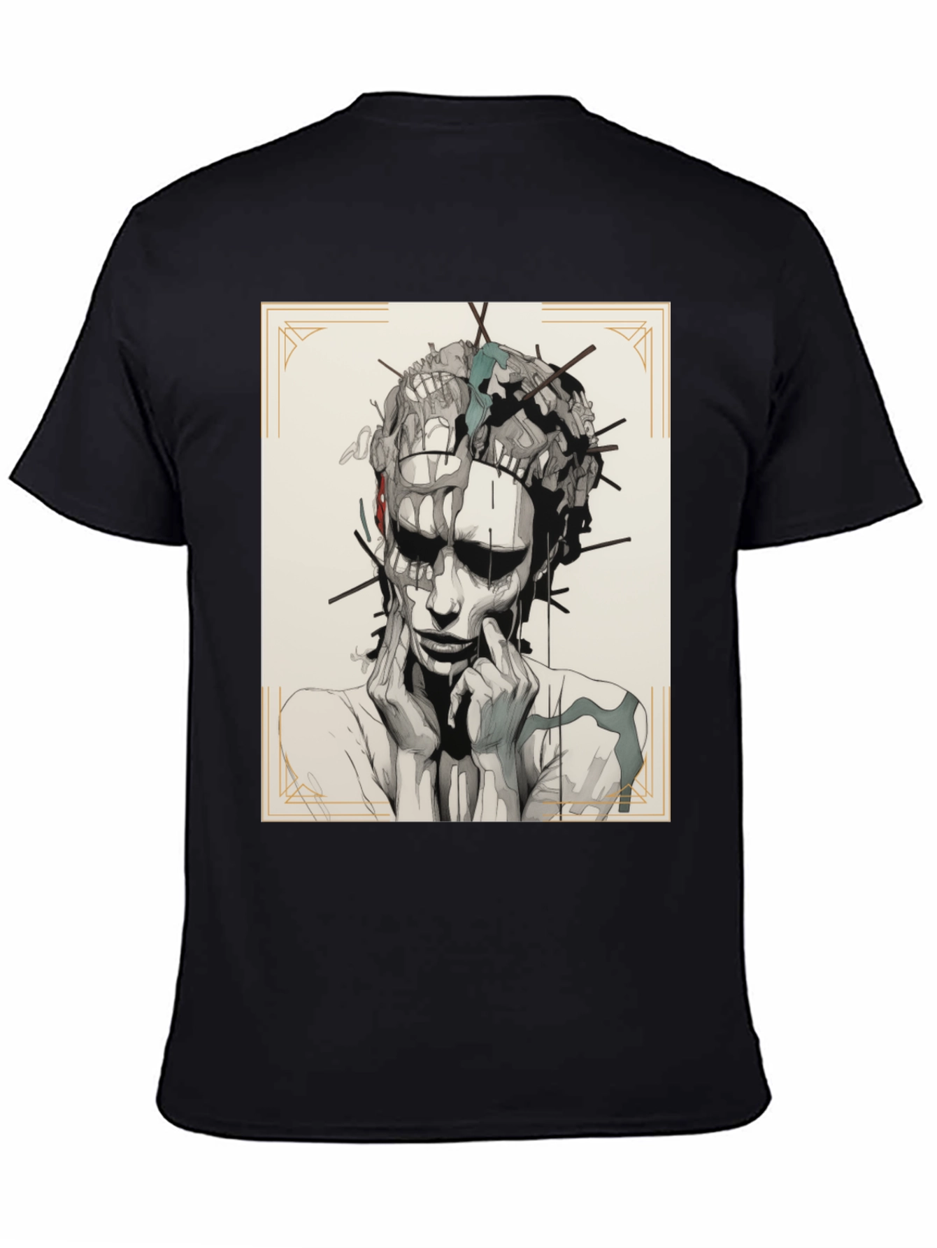 Abstract Art Graphic Print T-Shirt