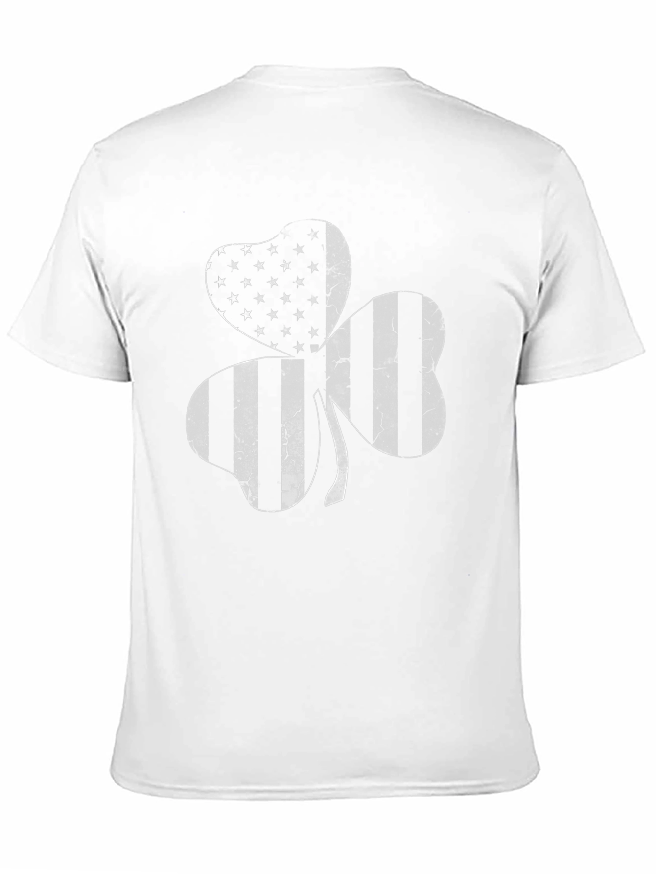 American Shamrock Graphic Tee - Patriotic Irish Pride