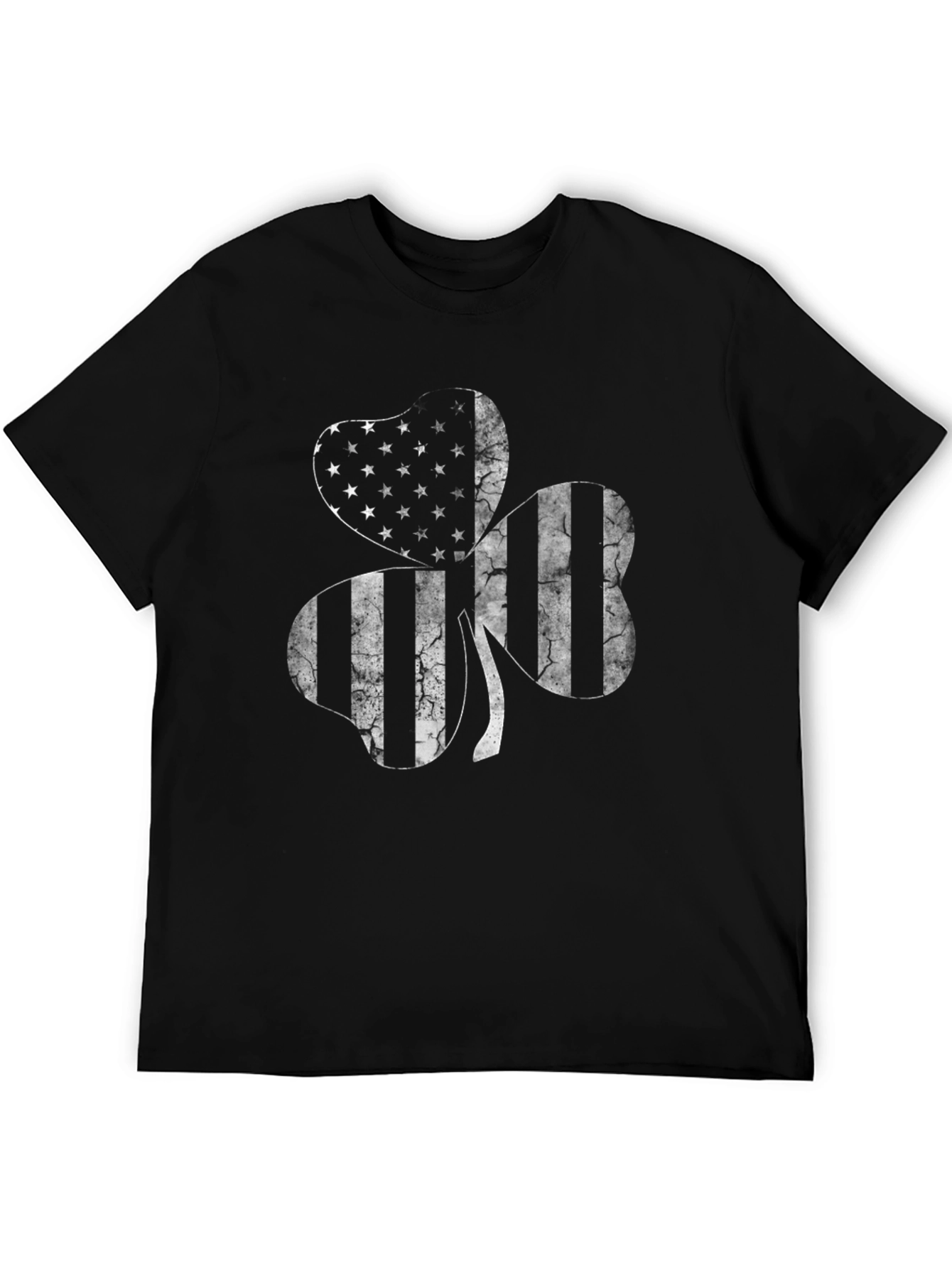 American Shamrock Graphic Tee - Patriotic Irish Pride