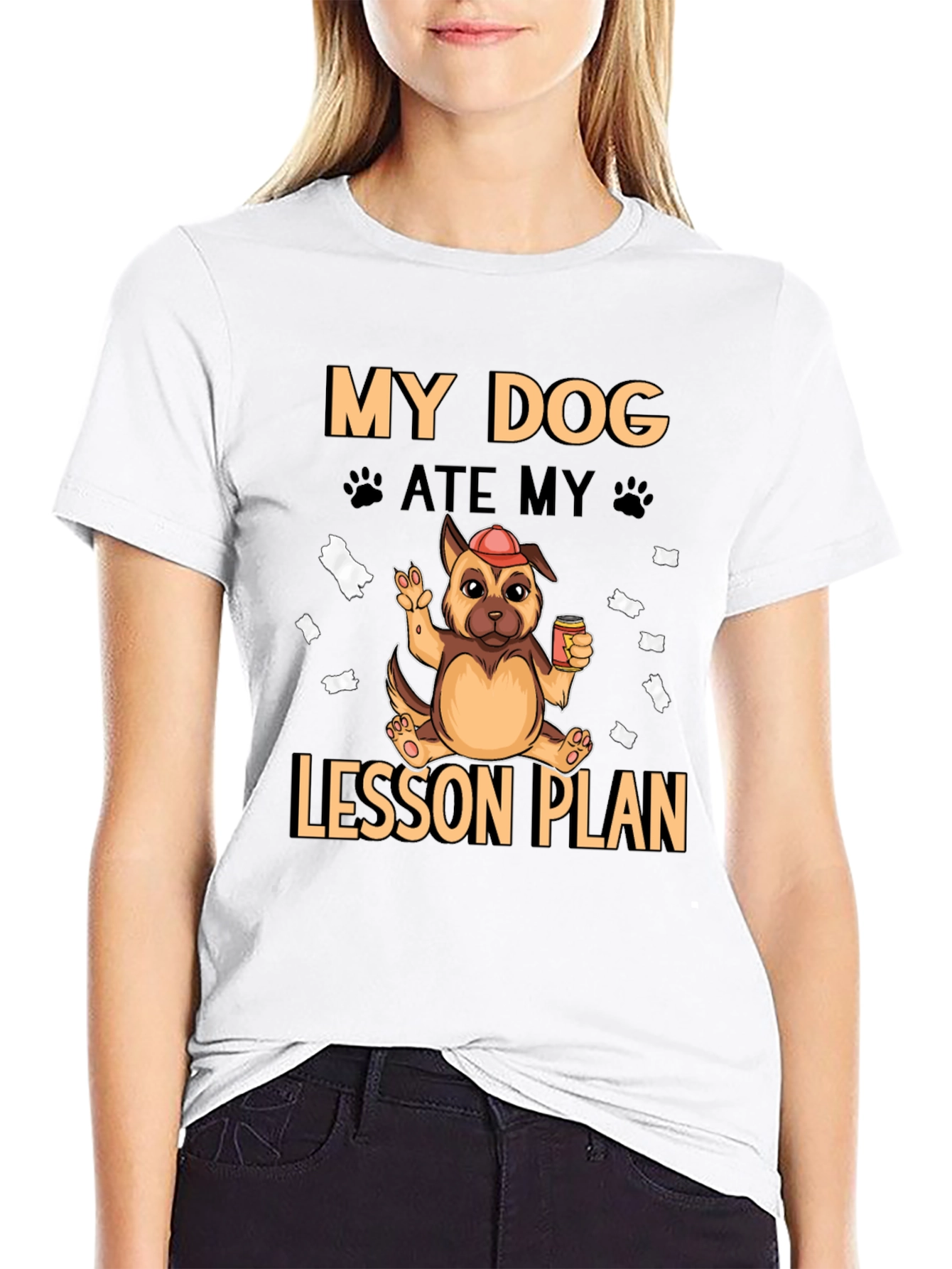 My Dog Ate My Lesson Plan T-Shirt