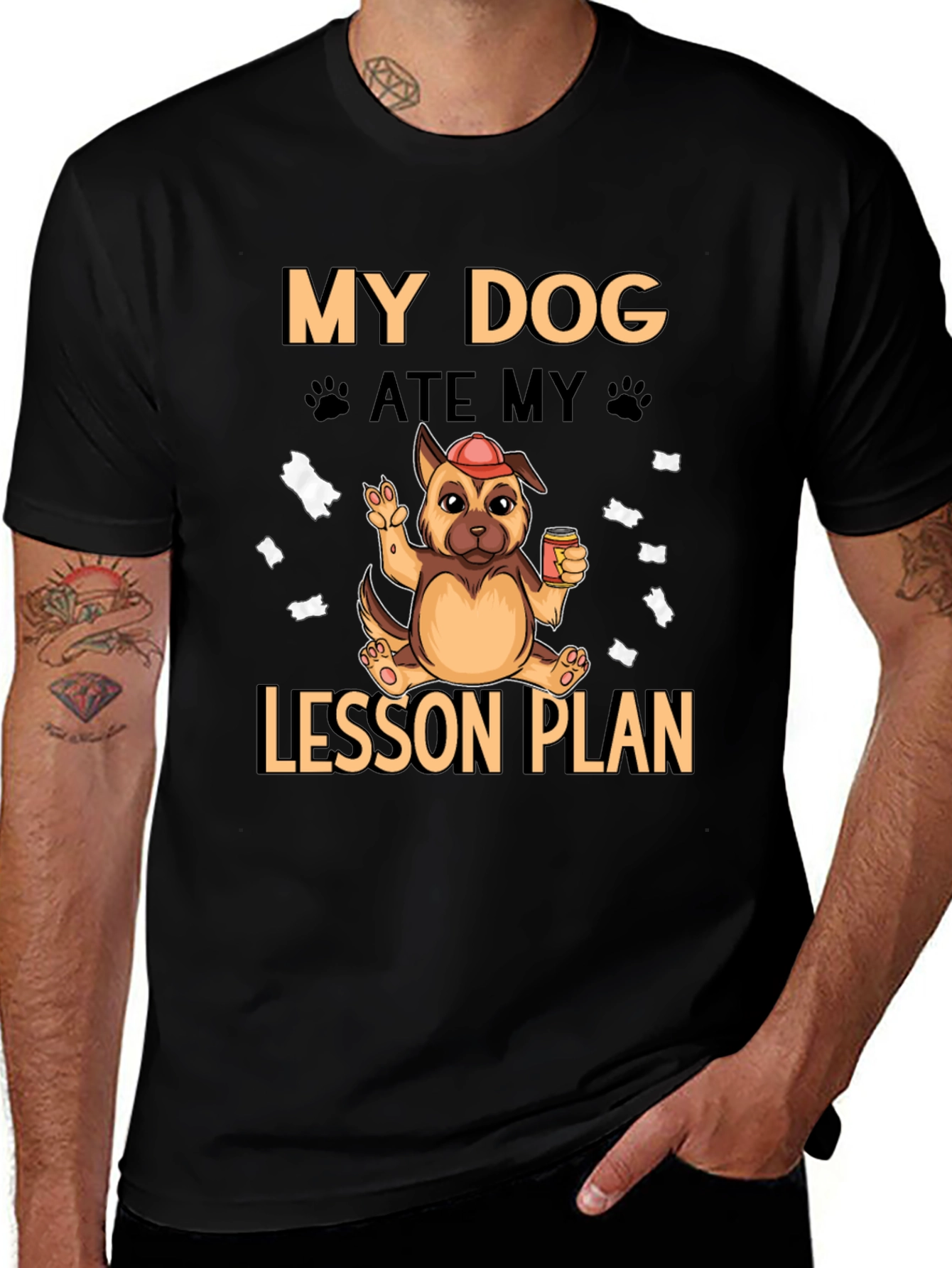 My Dog Ate My Lesson Plan T-Shirt