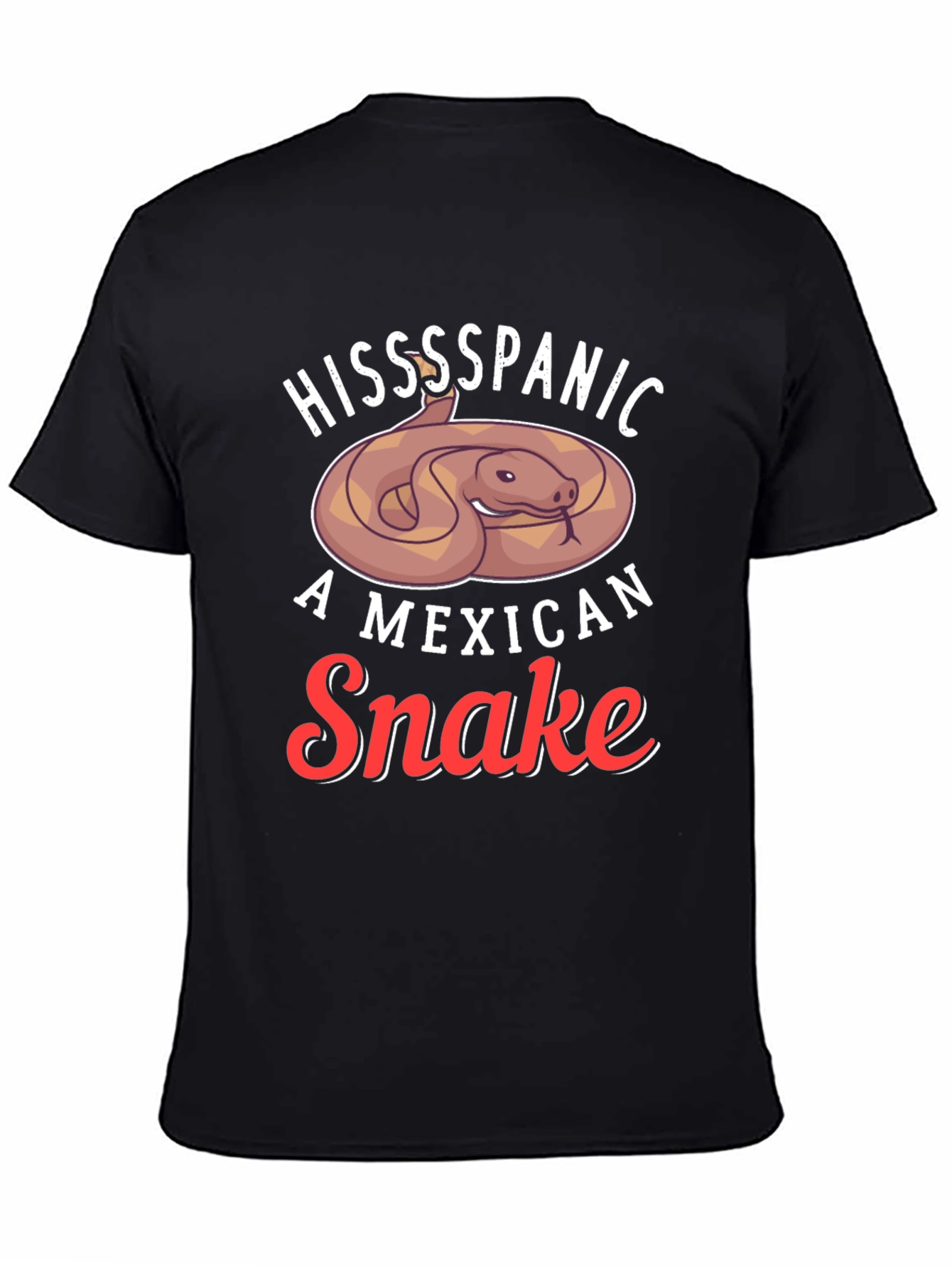 Hissspanic Mexican Snake Graphic Tee