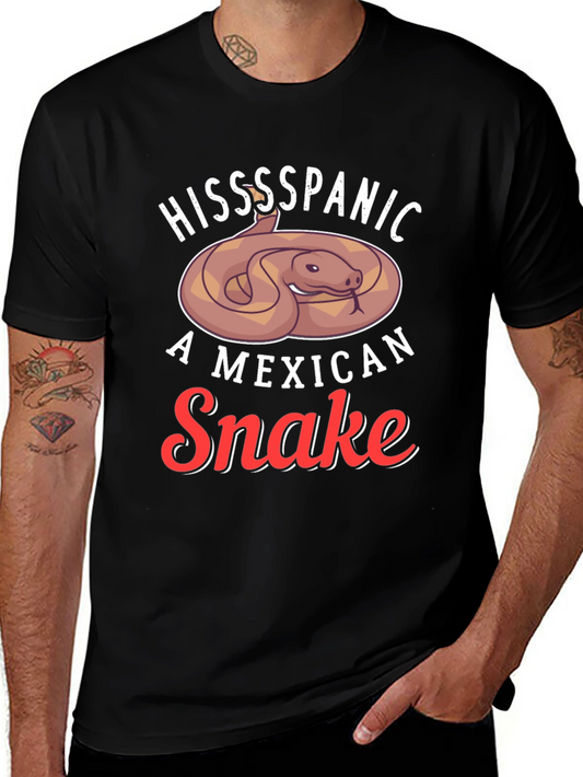 Hissspanic Mexican Snake Graphic Tee